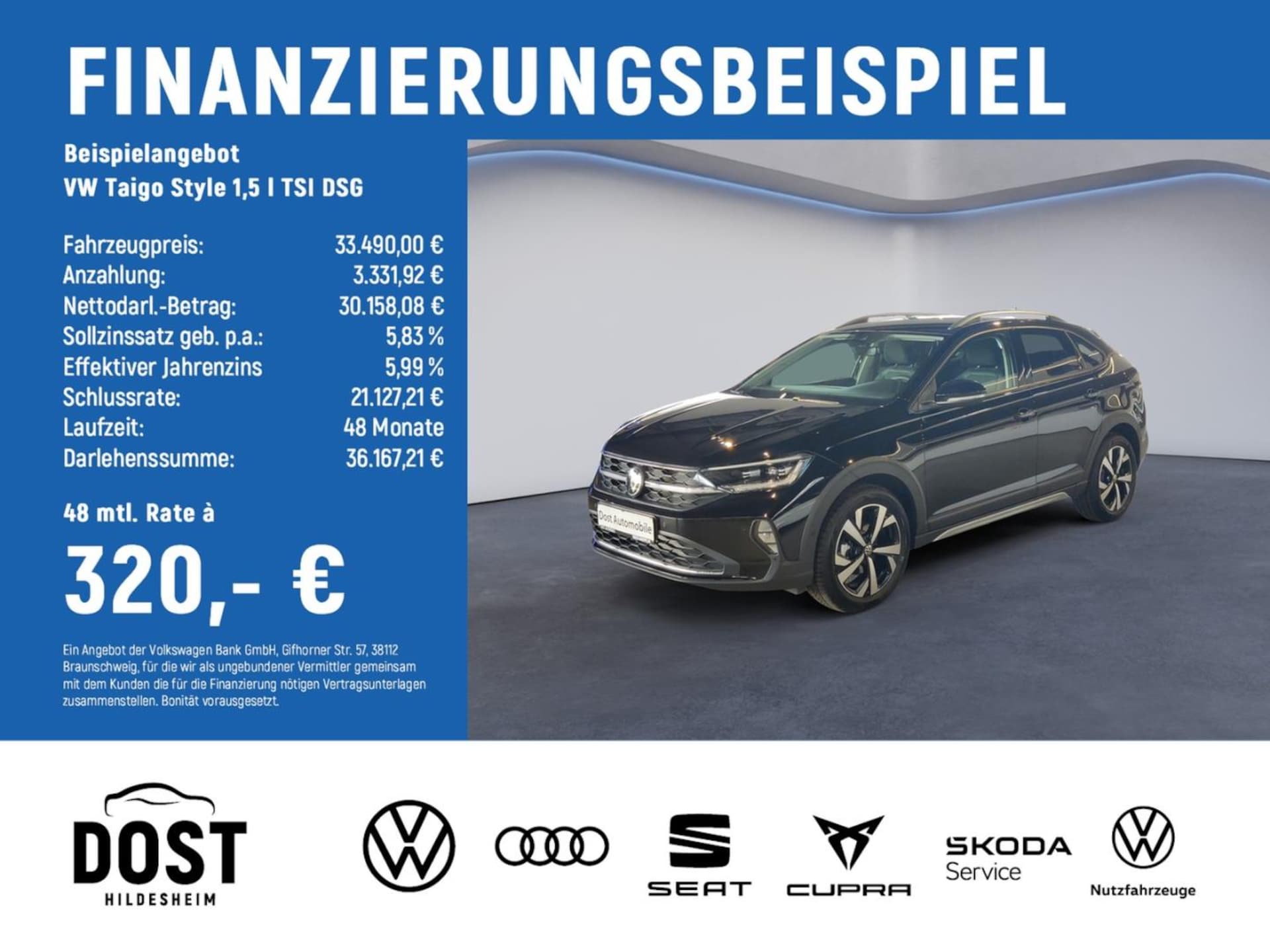 Volkswagen Taigo Style