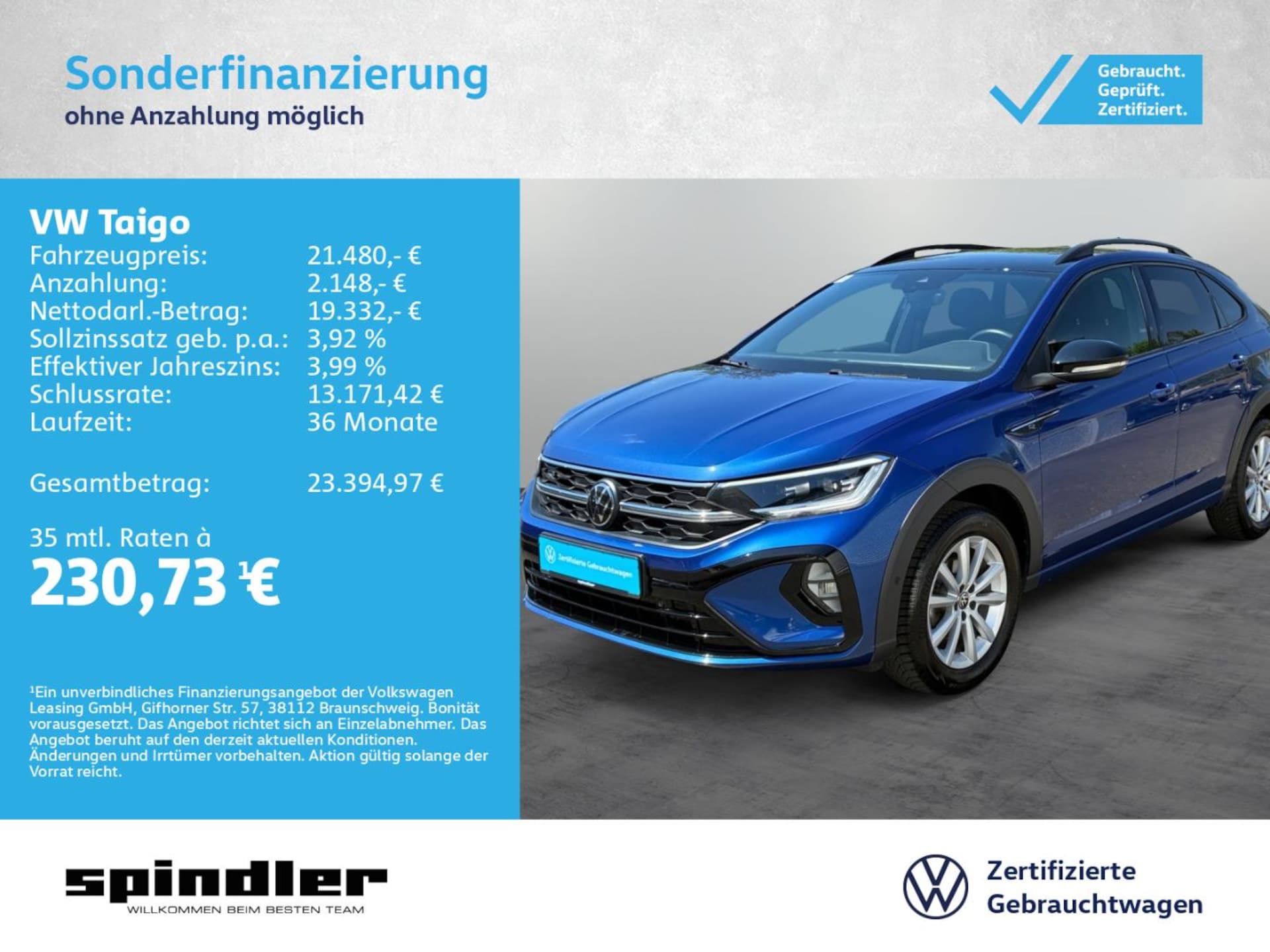 Volkswagen Taigo R-Line