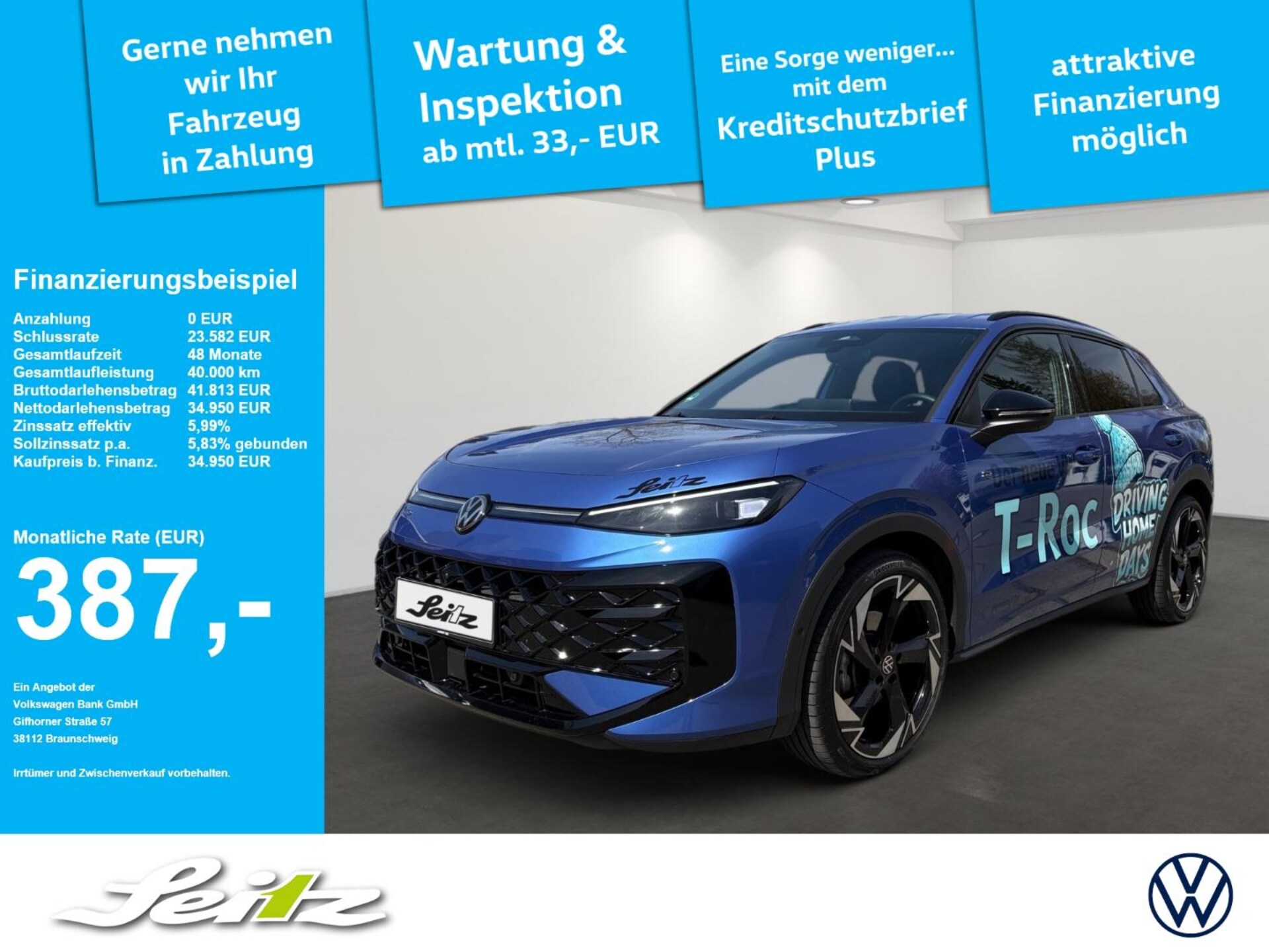 Volkswagen T-Roc R-Line