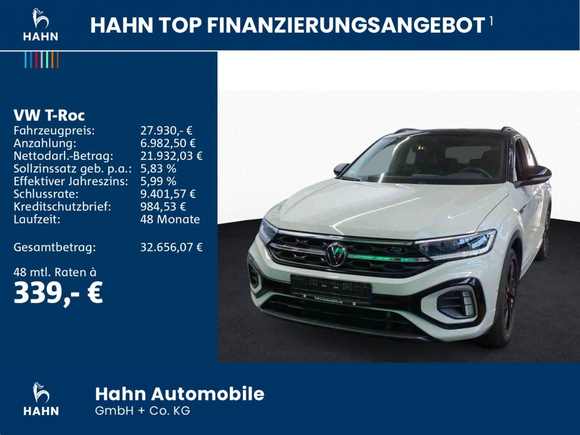 Volkswagen T-Roc R-Line