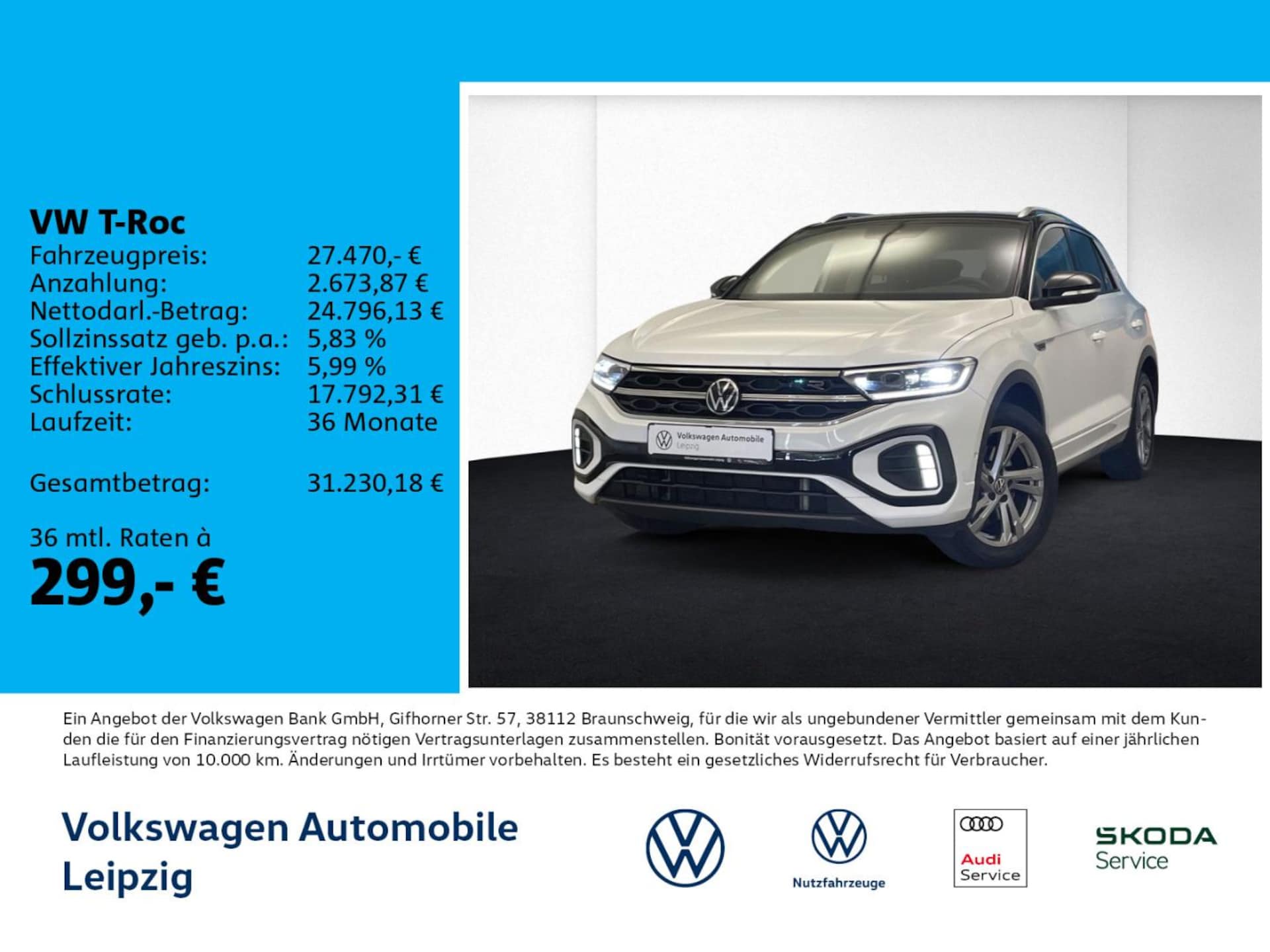 Volkswagen T-Roc R-Line