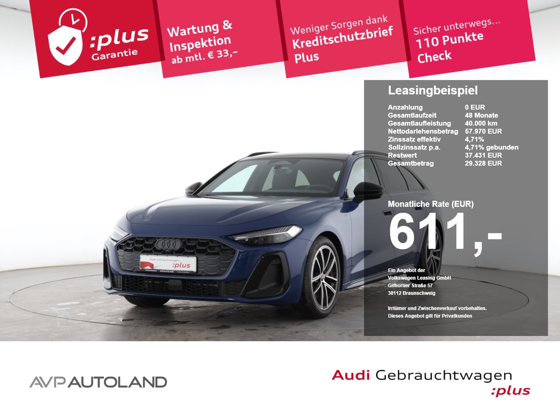 Audi A5 Avant e-hybrid