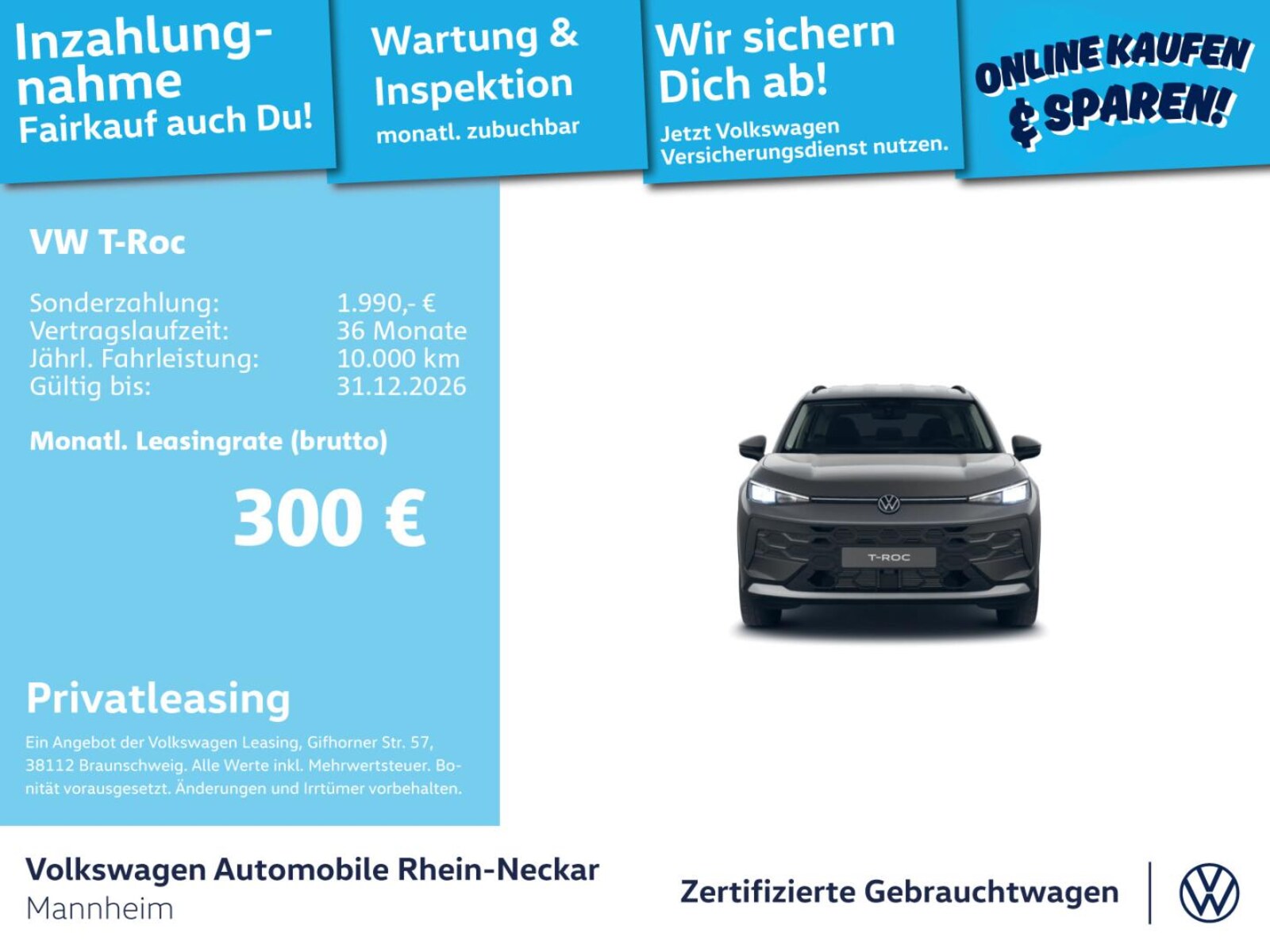 Volkswagen T-Roc – Bild 2