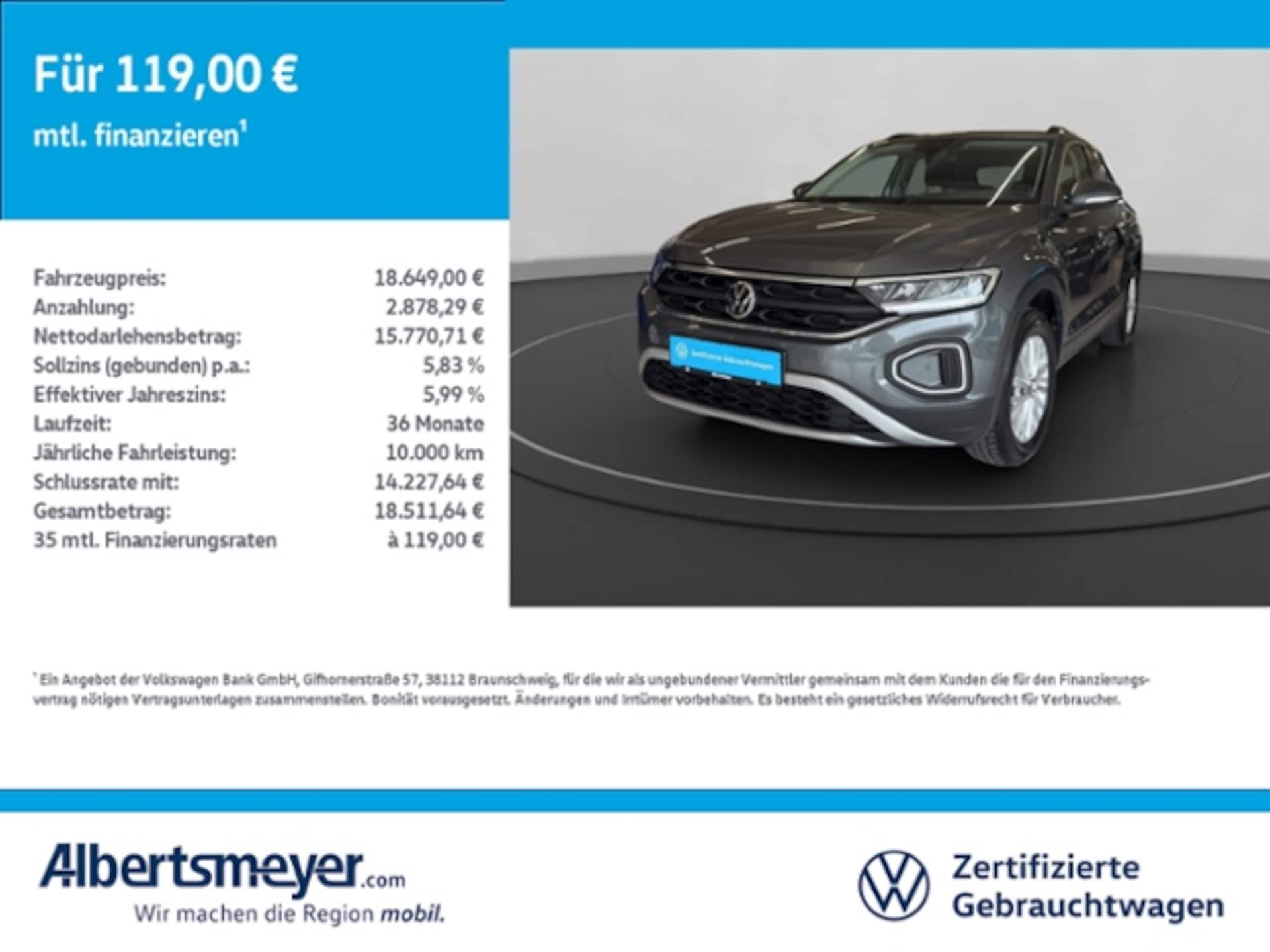 Volkswagen T-Roc Life
