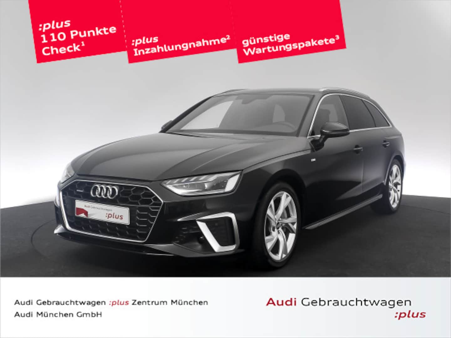 Bild über Audi A4 Avant S line 40 TFSI quattro S tronic - für weitere Informationen kontaktieren Sie den Audi Partner