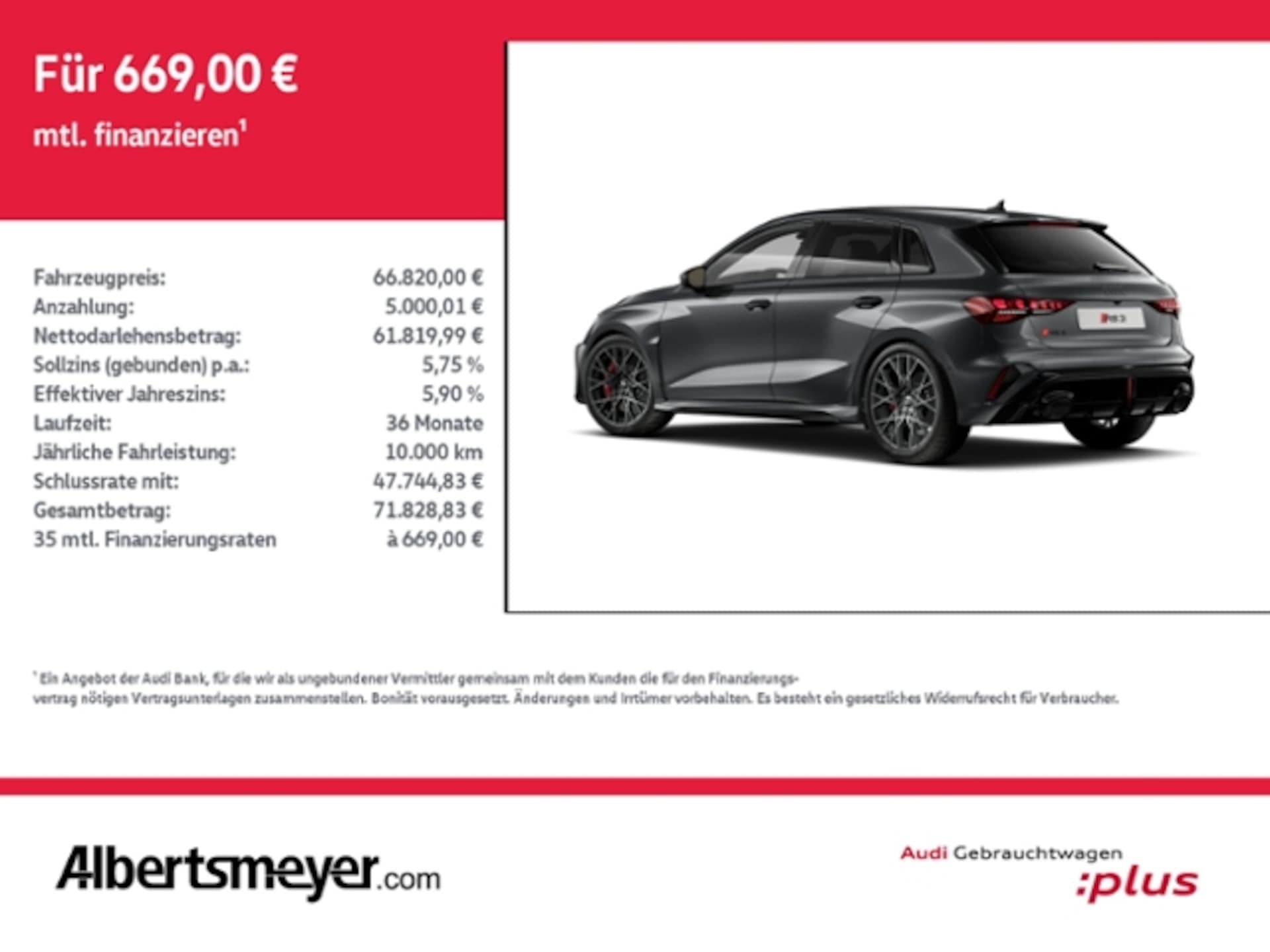 Audi RS 3 Sportback