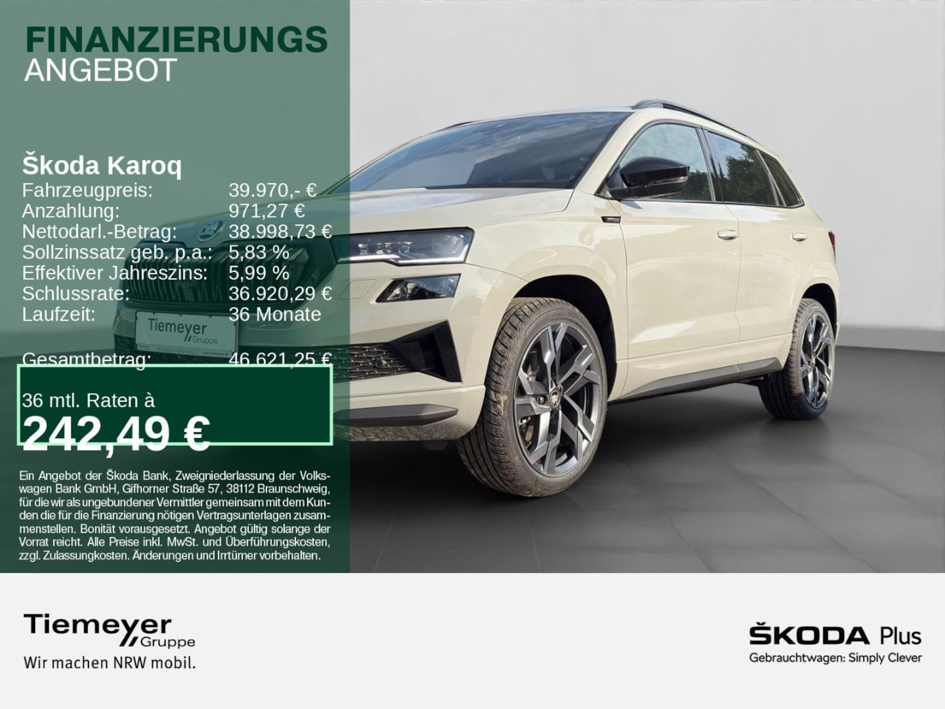 Skoda Karoq Sportline