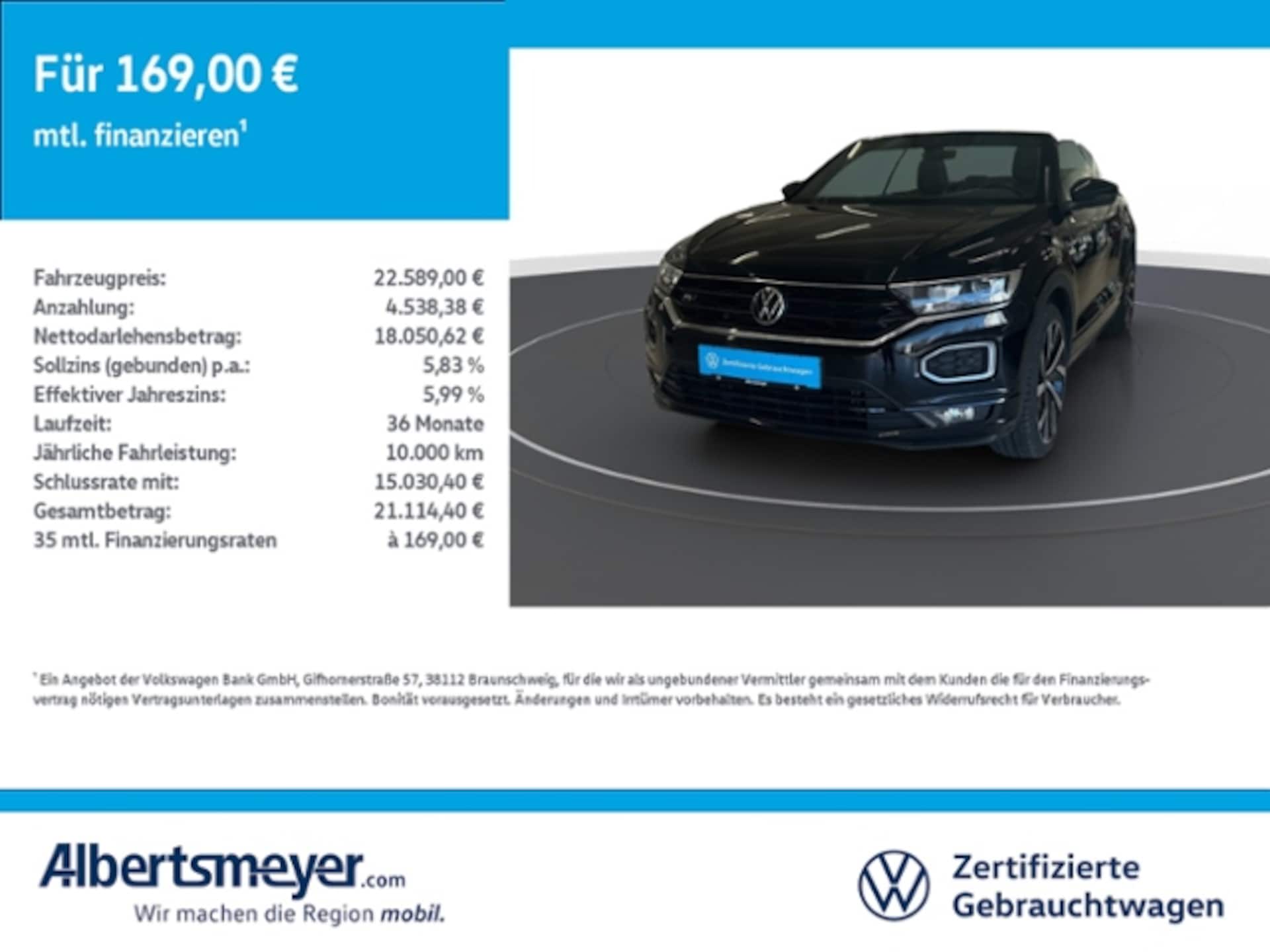 Volkswagen T-Roc Cabriolet R-Line