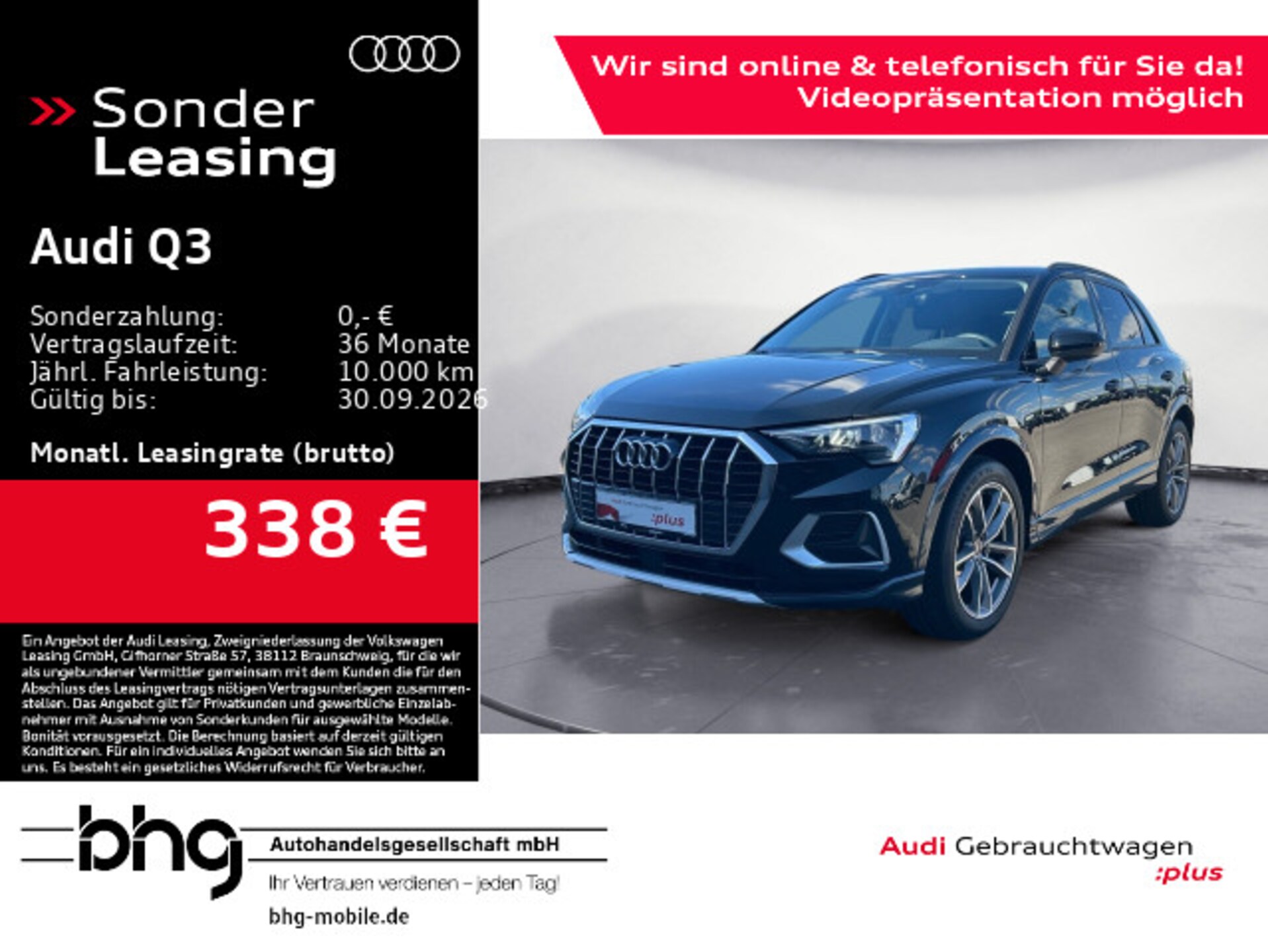Audi Q3 SUV 2026