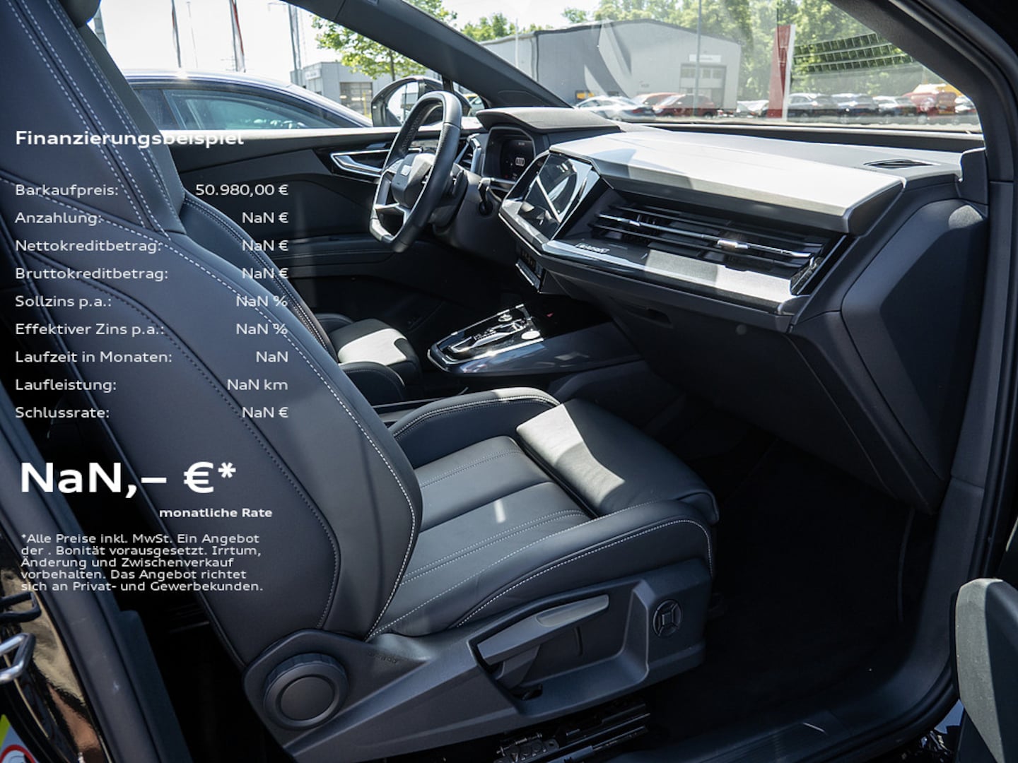Bild über Audi Q4 e-tron 45 e-tron - für weitere Informationen kontaktieren Sie den Audi Partner