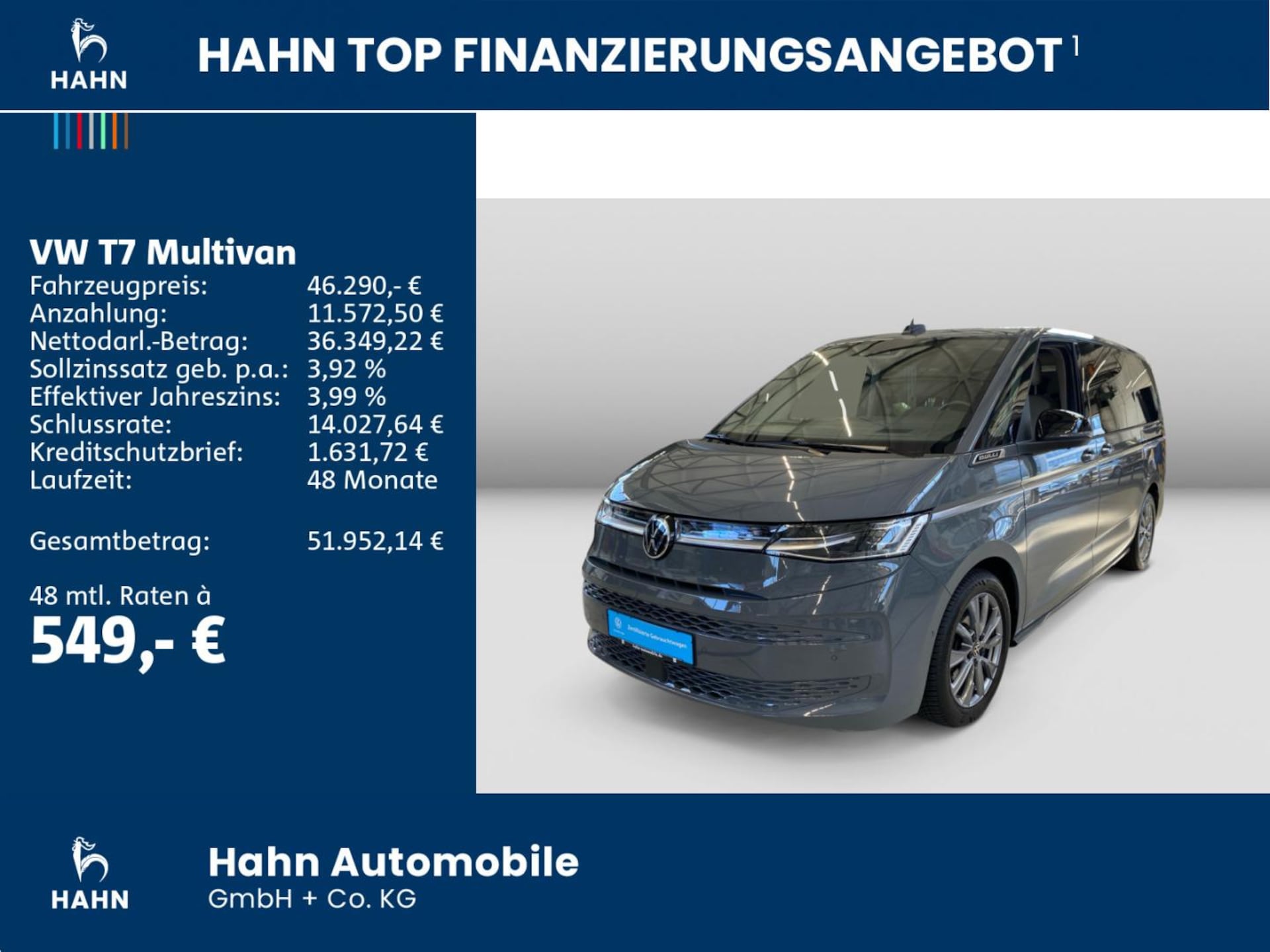 Volkswagen Multivan Langversion Style