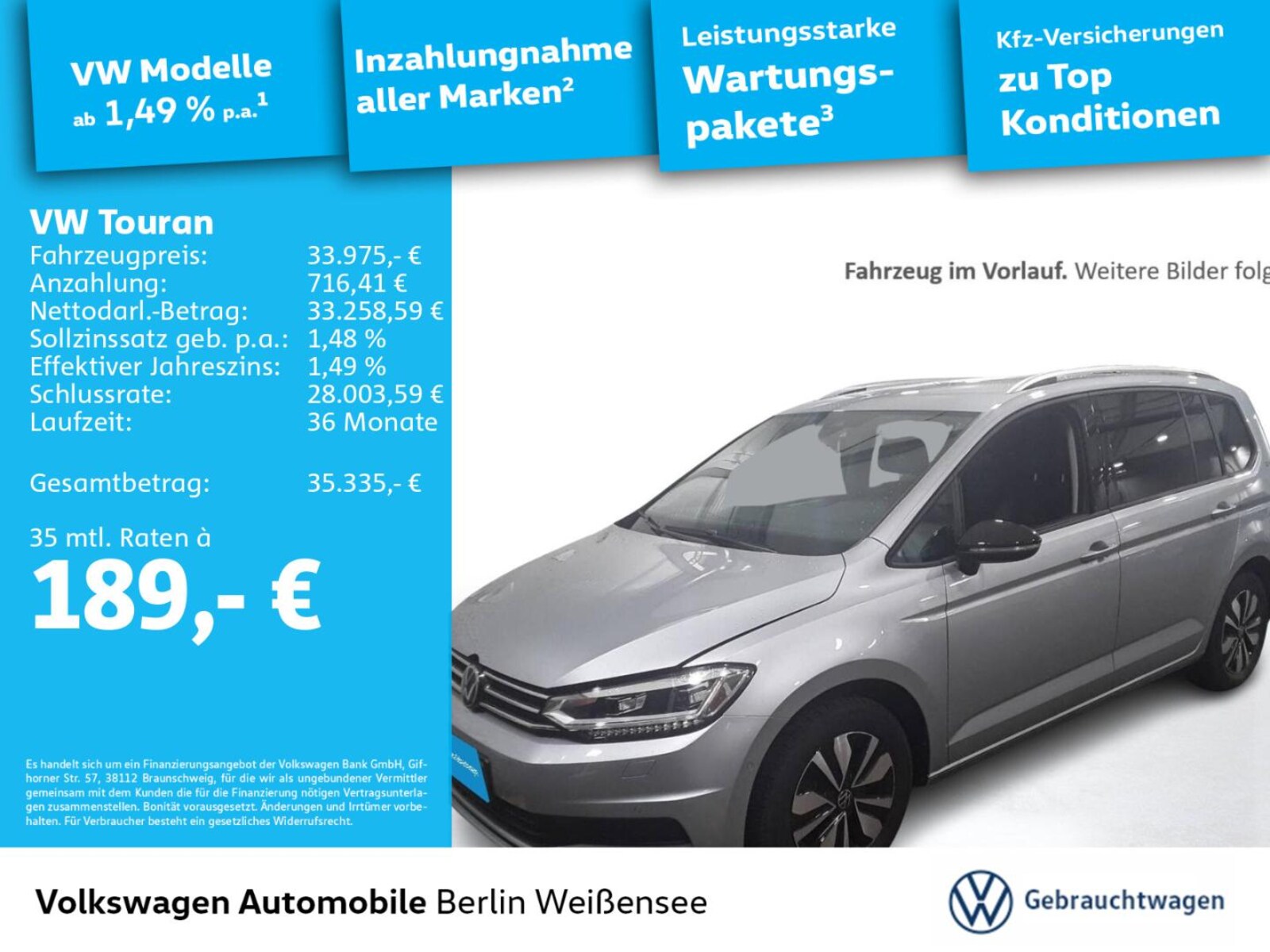 Volkswagen Touran – Bild 2