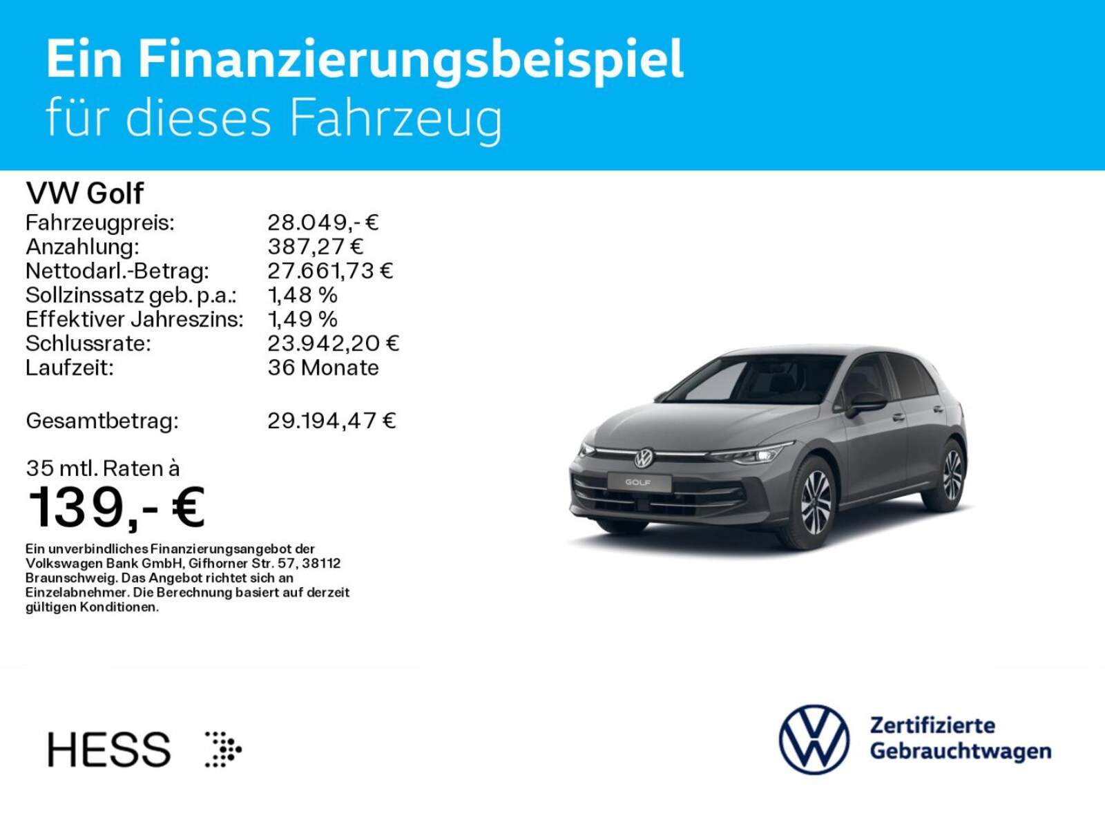 Volkswagen Golf – Bild 2