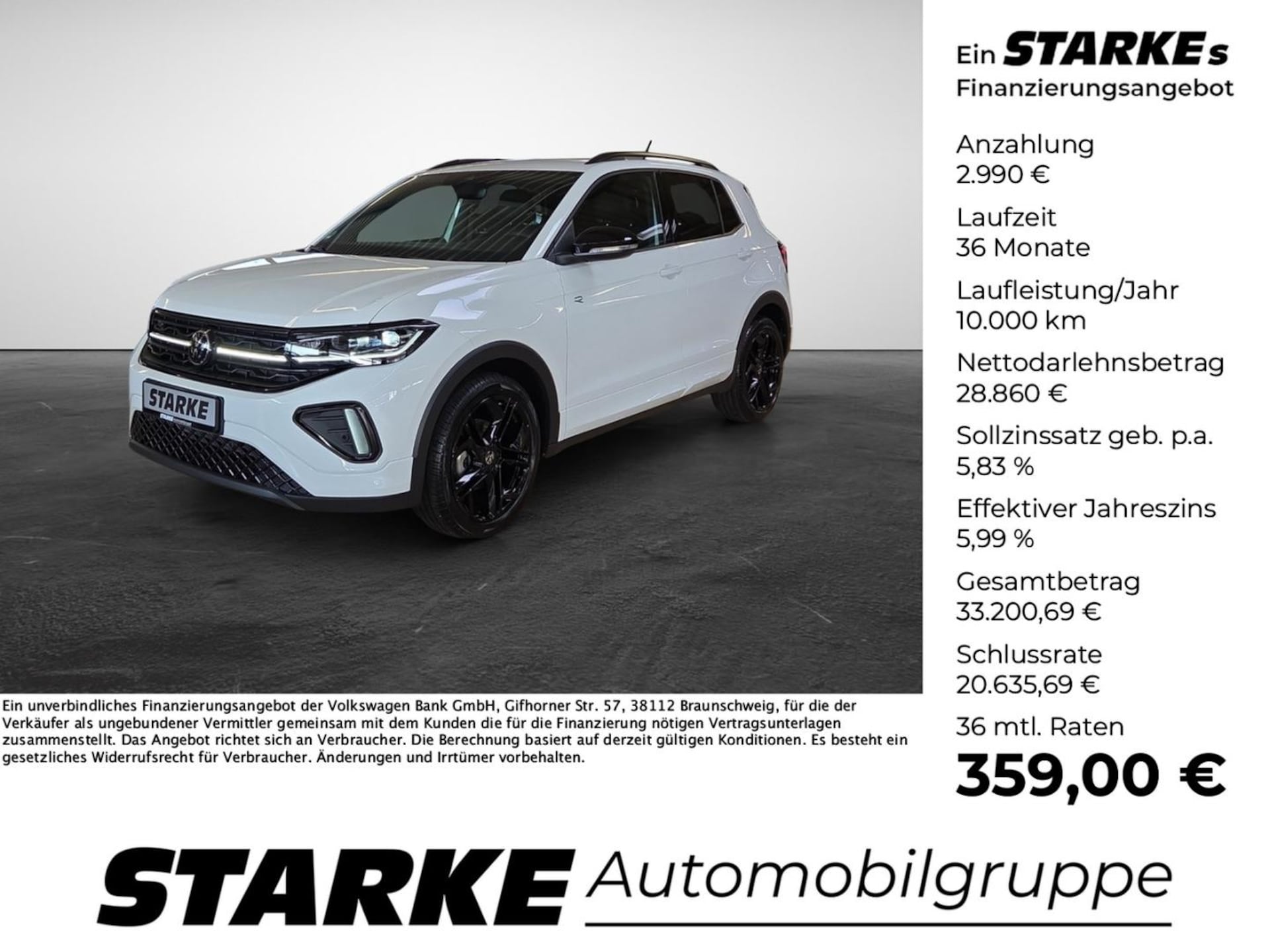 Volkswagen T-Cross R-Line