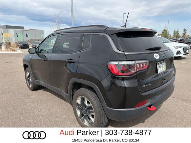 Used 2018 Jeep Compass Trailhawk with VIN 3C4NJDDB4JT207534 for sale in Parker, CO