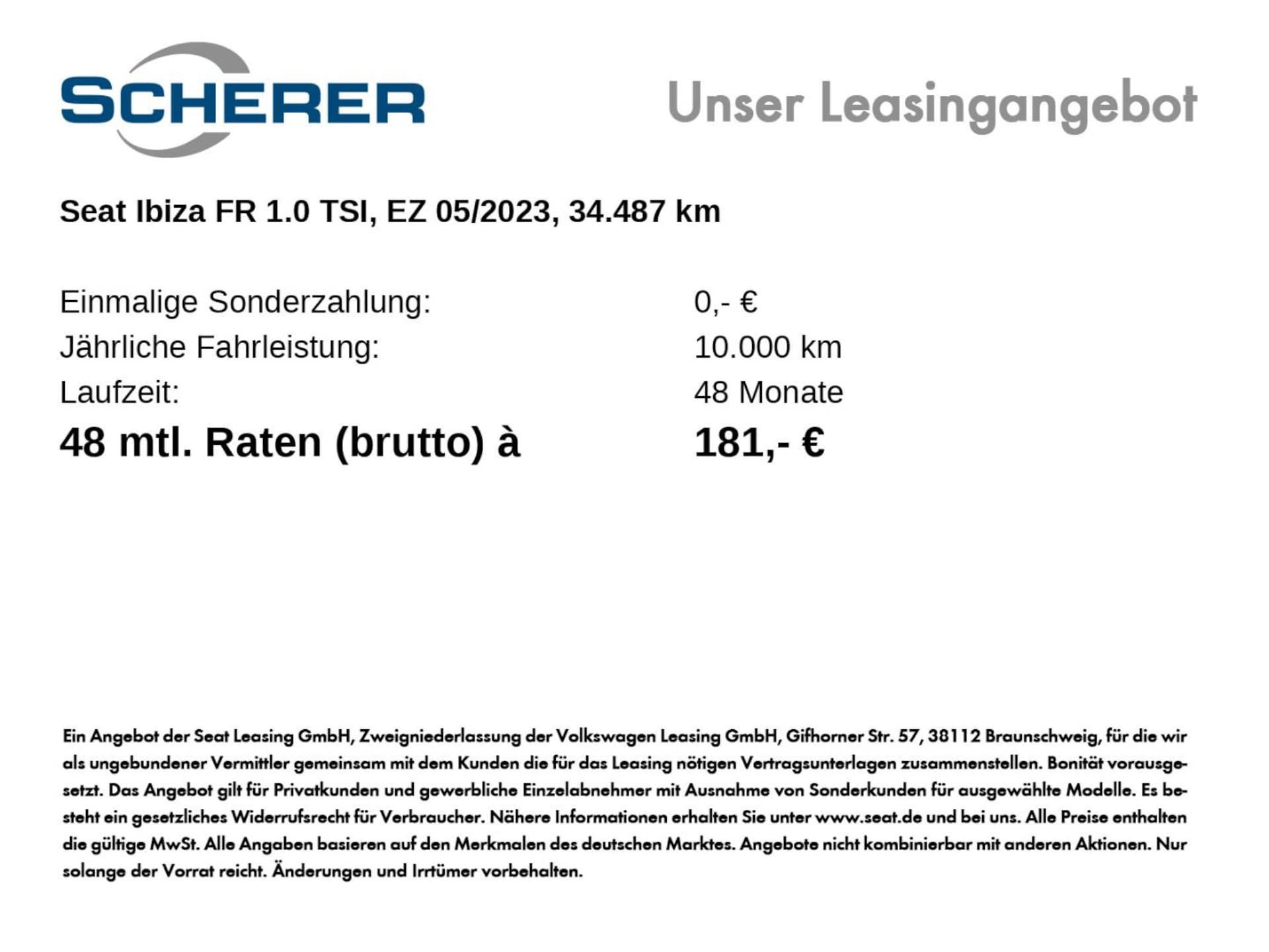 SEAT Ibiza FR
