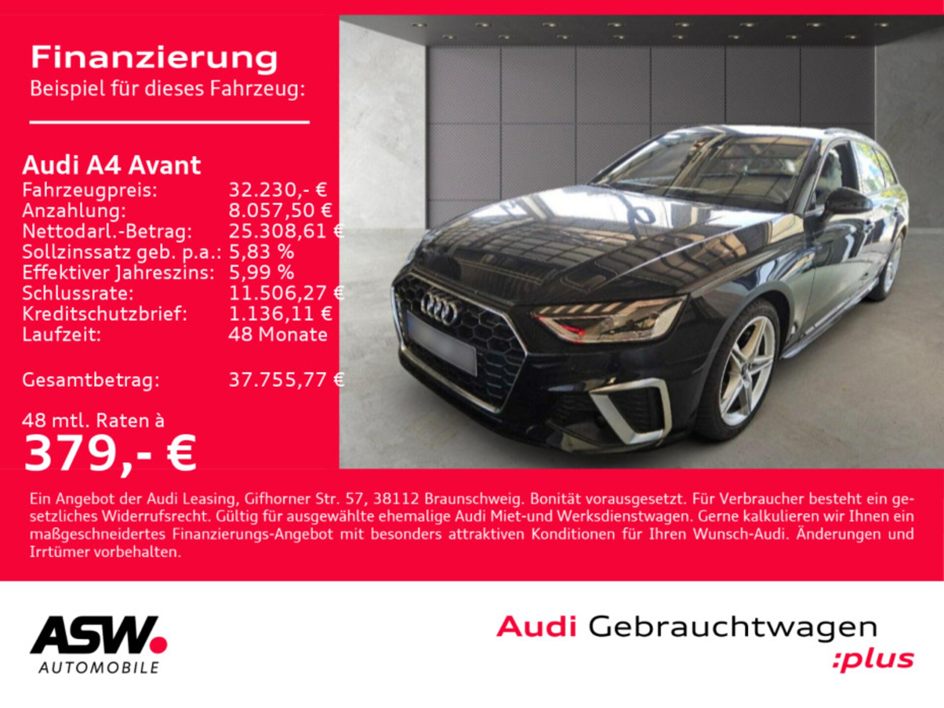 Audi A4 Avant S line