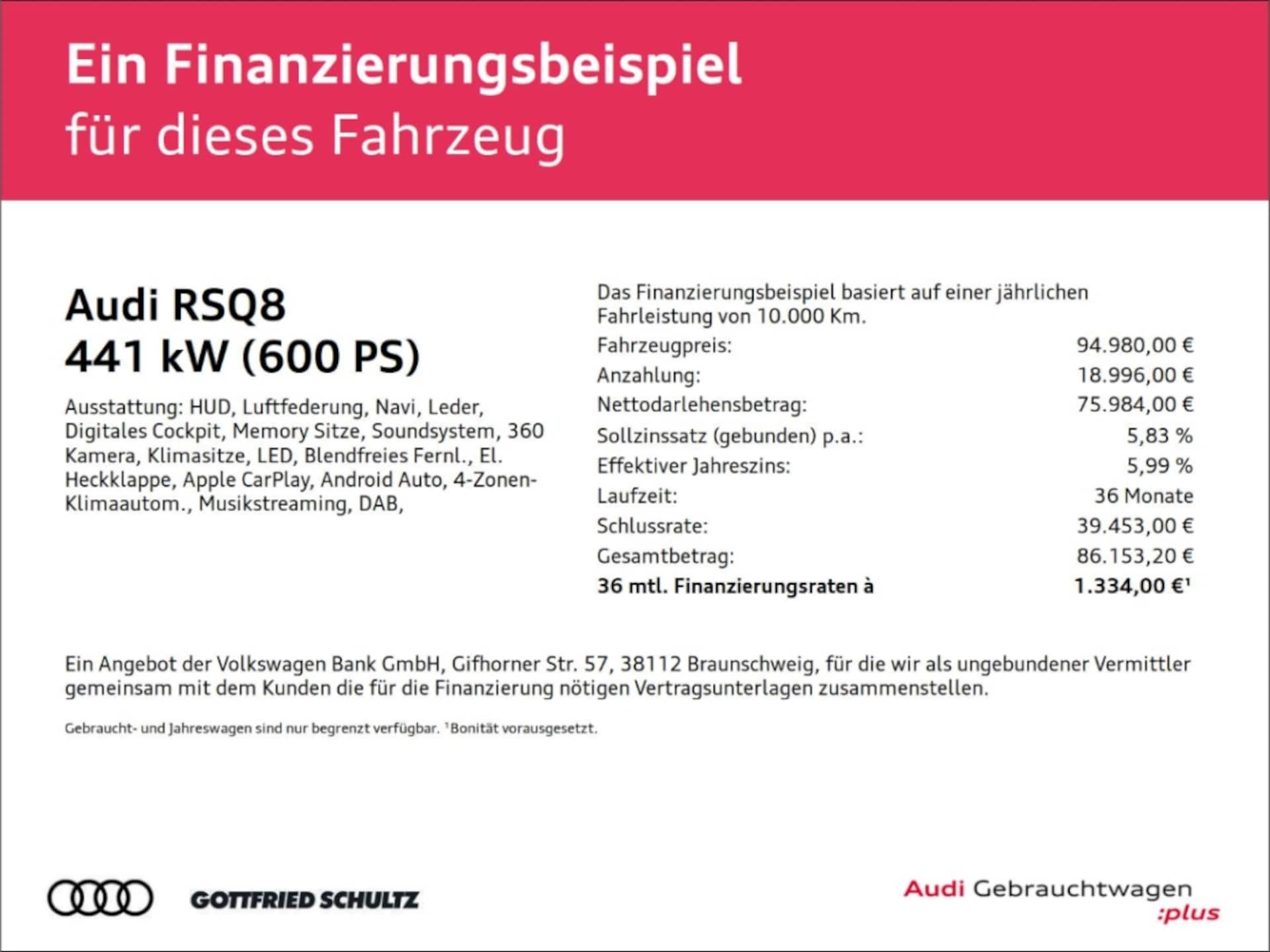 Audi RS Q8 SUV