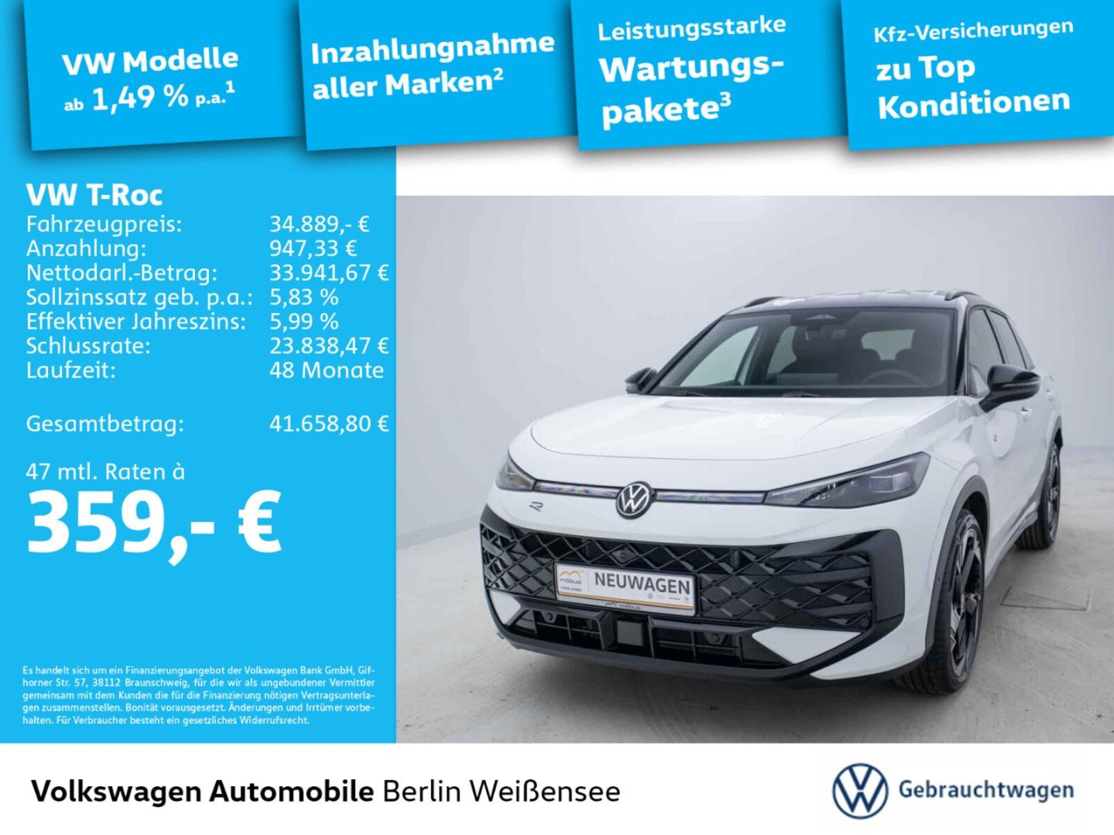 Volkswagen T-Roc – Bild 2