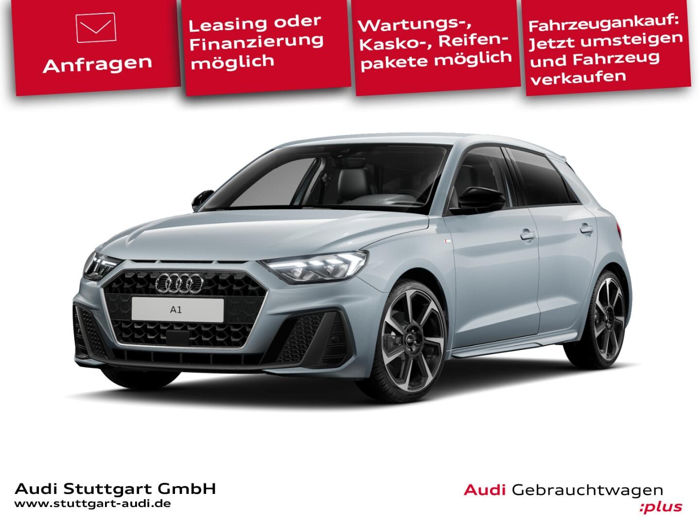 Bild über Audi A1 Sportback S line 30 TFSI Schaltgetriebe - für weitere Informationen kontaktieren Sie den Audi Partner