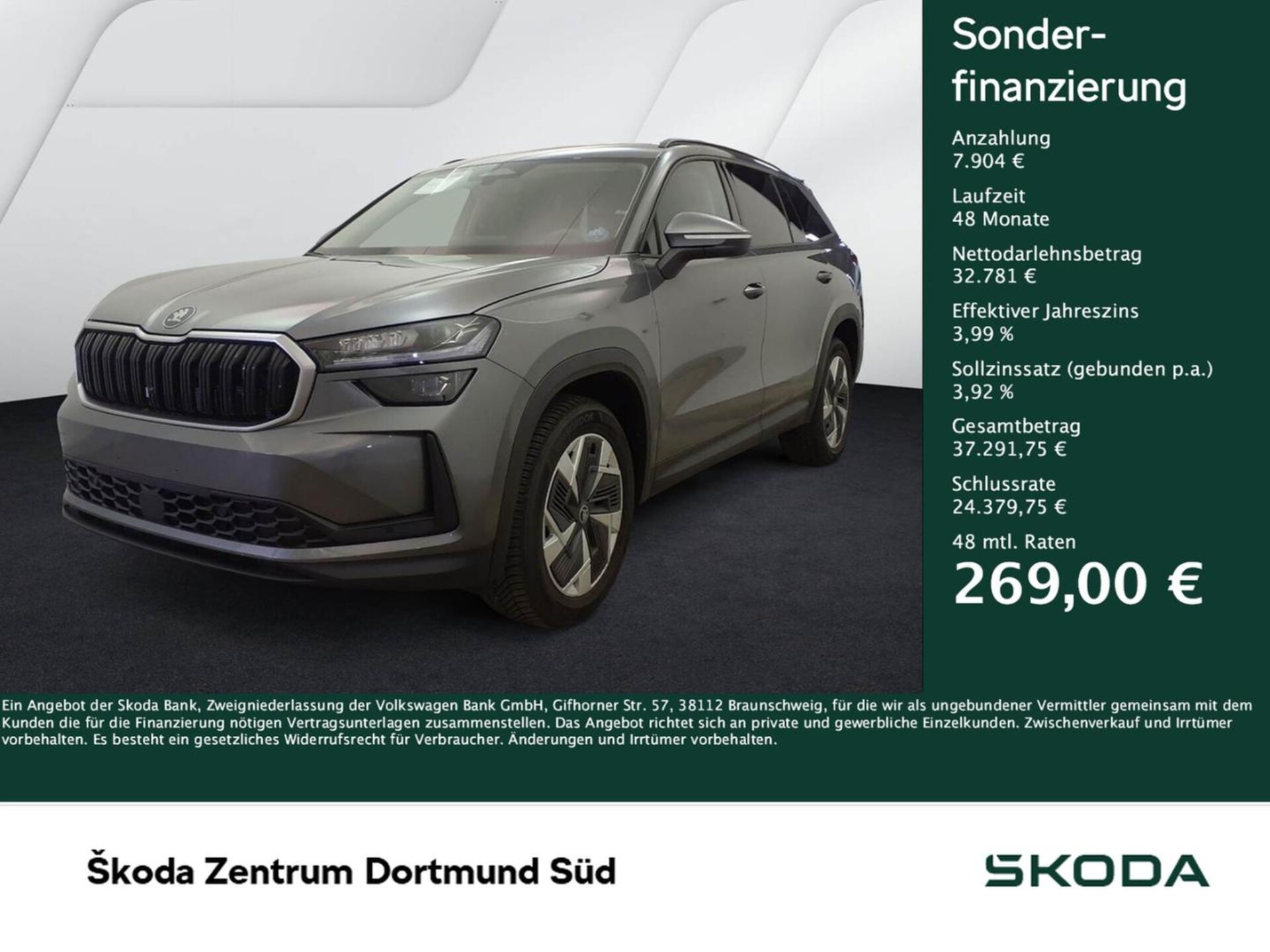 Skoda Kodiaq — Skoda Kodiaq KODIAQ 2.0 SELECTION 4X4 7SITZE AHK CAM ACC LM18