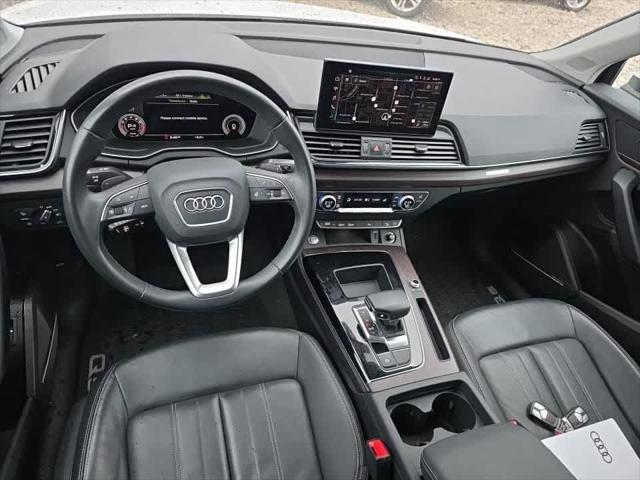 Used 2023 Audi Q5 Premium Plus with VIN WA1EAAFY9P2100127 for sale in Maplewood, Minnesota