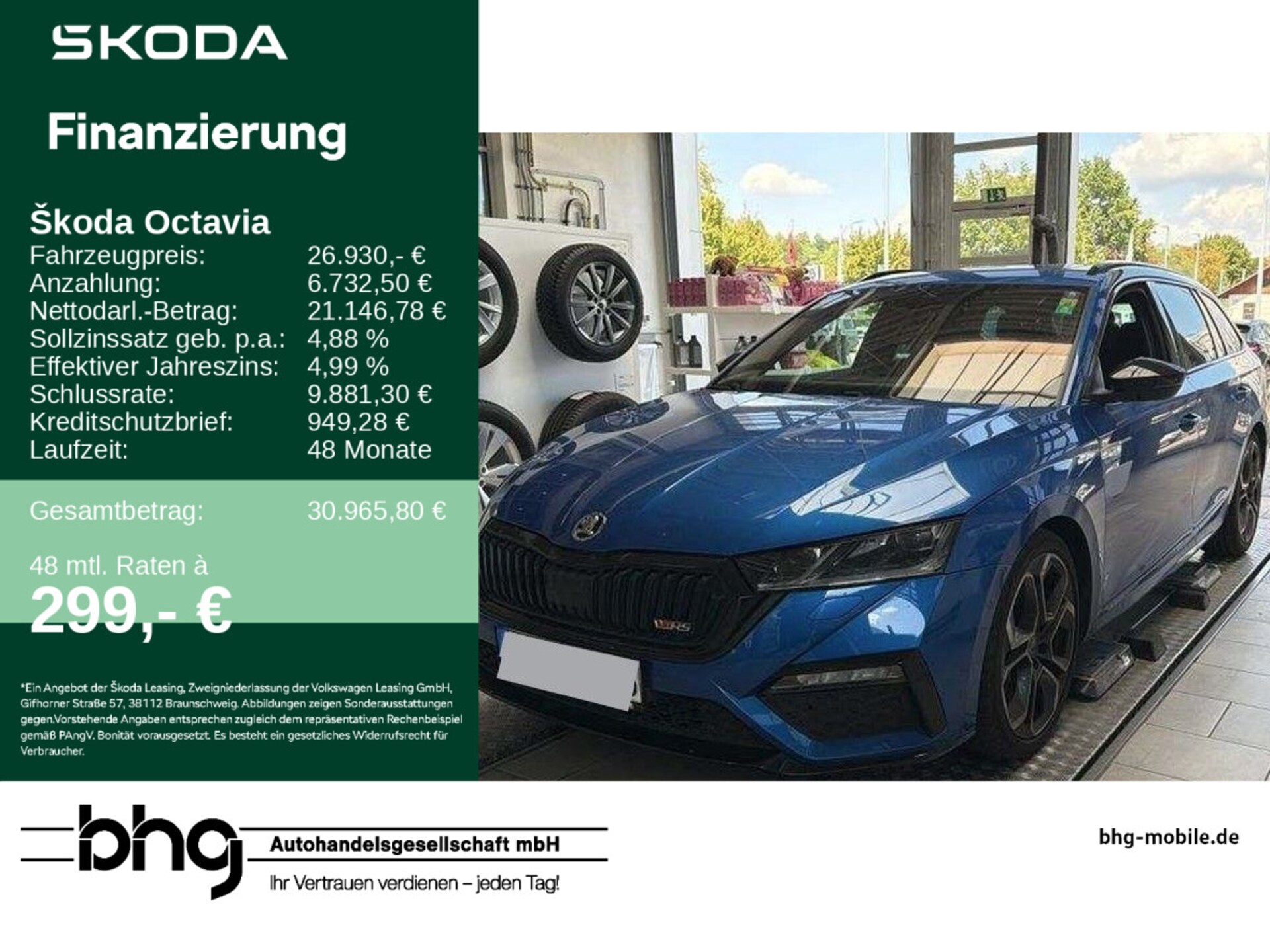 Skoda Octavia Combi RS