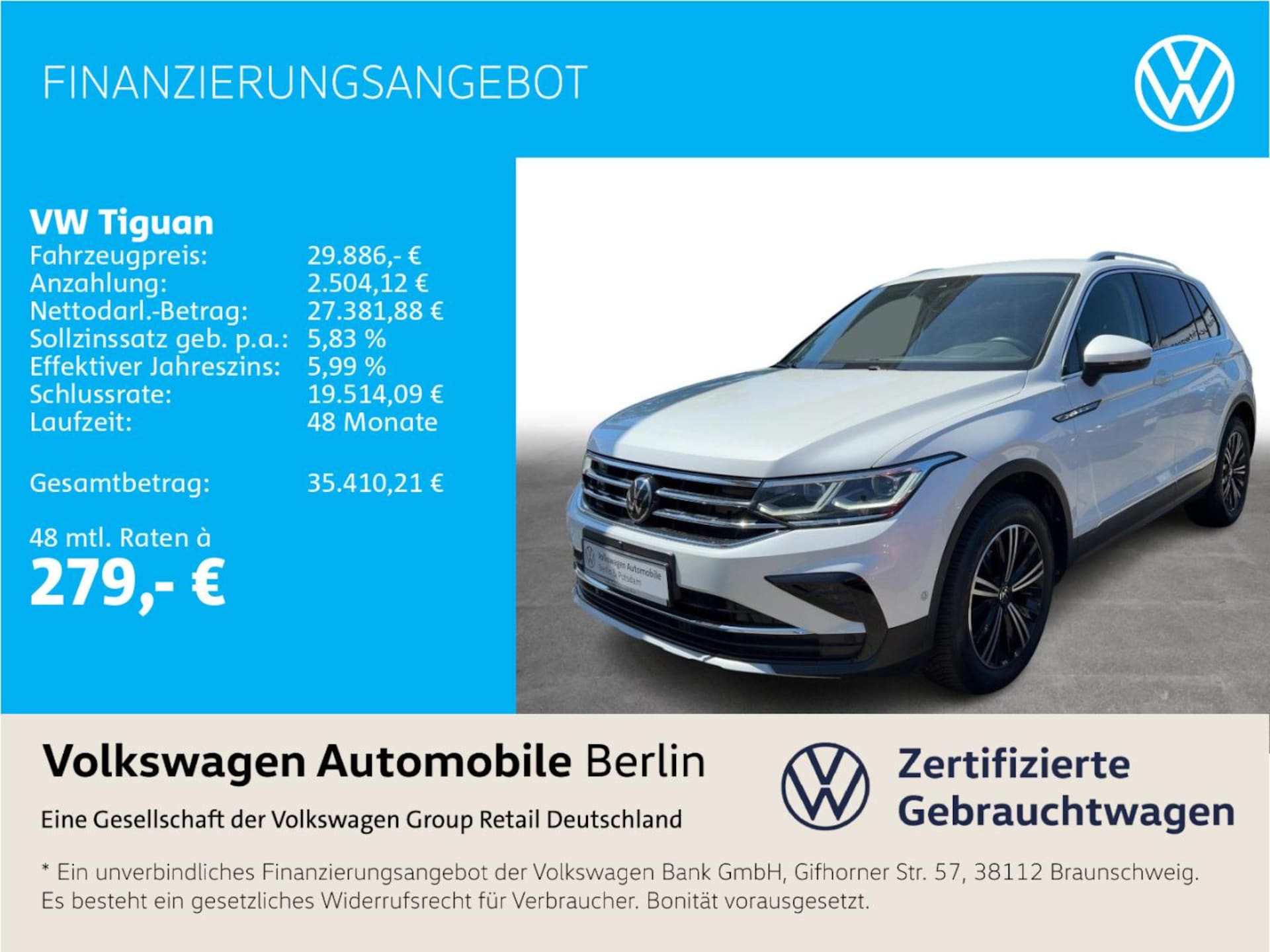 Volkswagen Tiguan Elegance