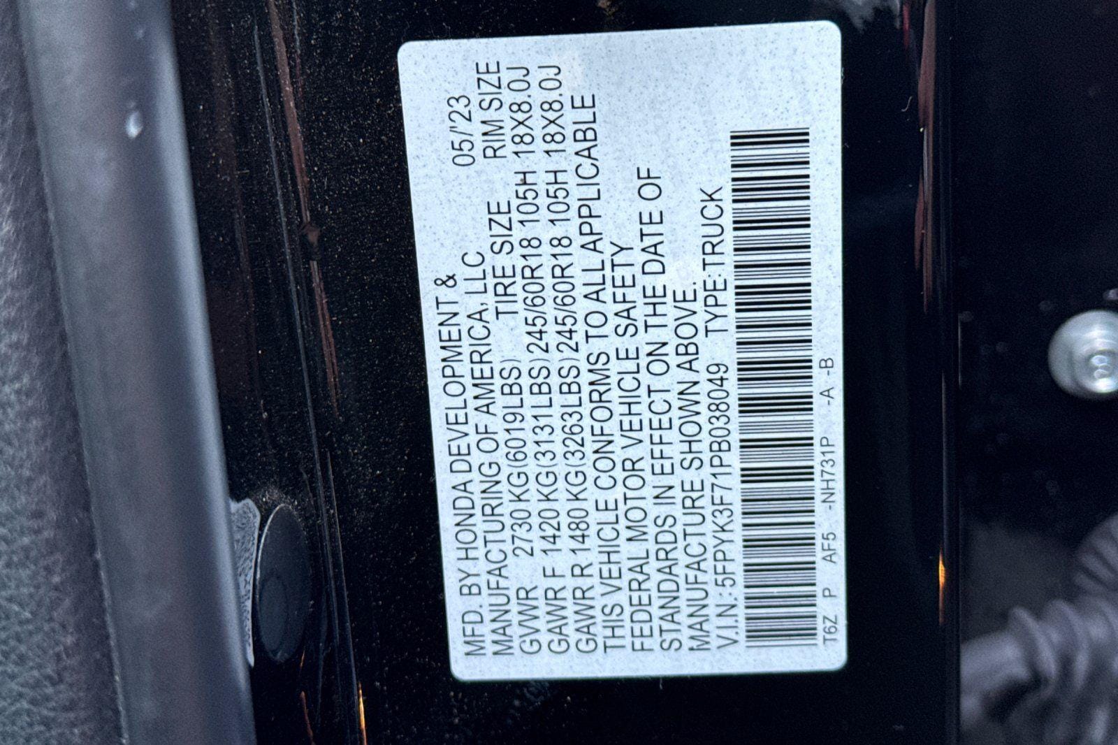 2023 Honda Ridgeline RTL-E - Photo 26