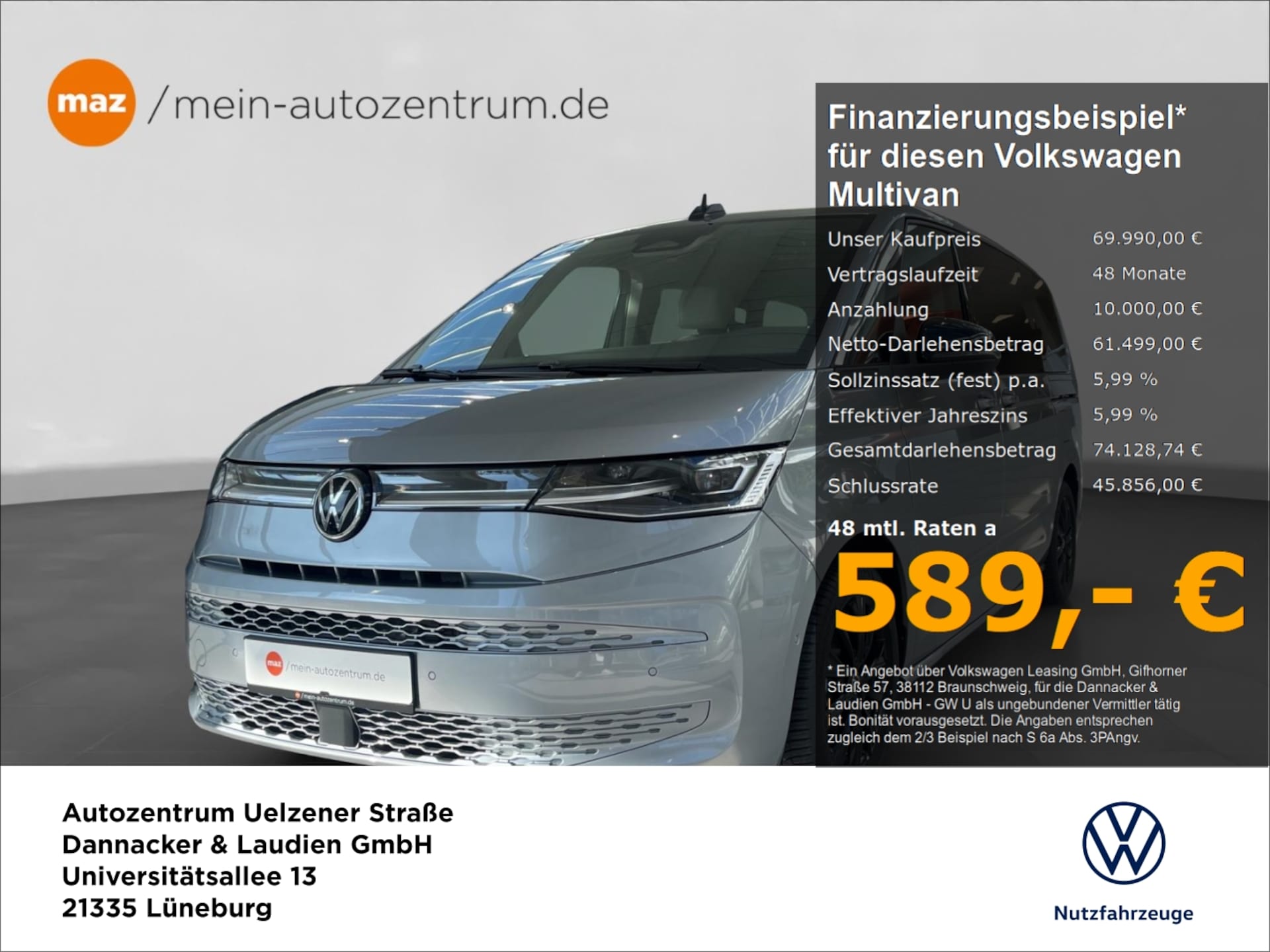 Volkswagen Multivan Langversion Life