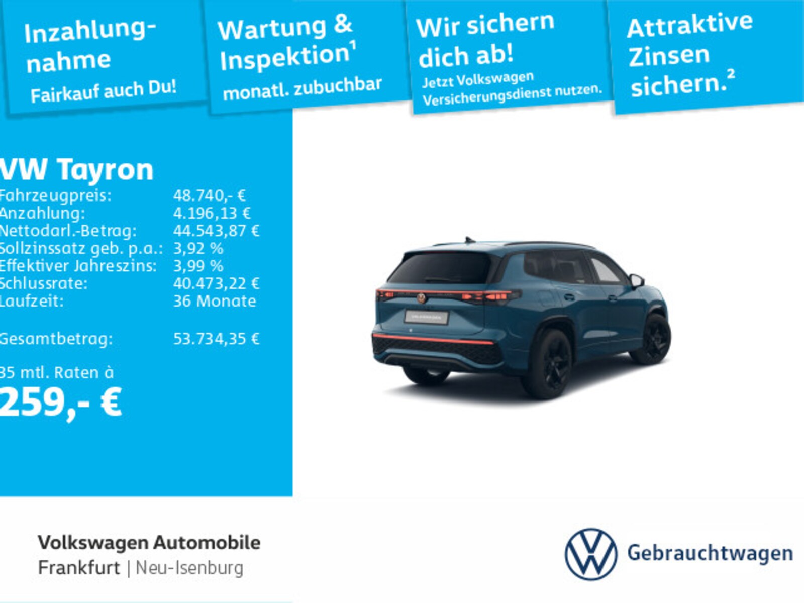Volkswagen Tayron – Bild 2