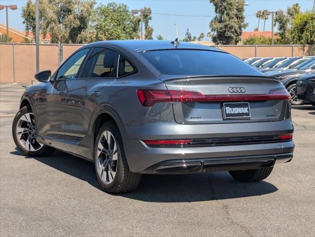 Used 2022 Audi e-tron Sportback Premium with VIN WA11AAGE5NB013079 for sale in Pasadena, CA