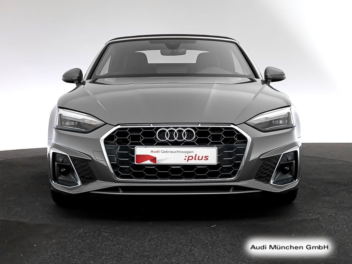 Bild über Audi A5 Cabriolet S line 40 TFSI S tronic - für weitere Informationen kontaktieren Sie den Audi Partner