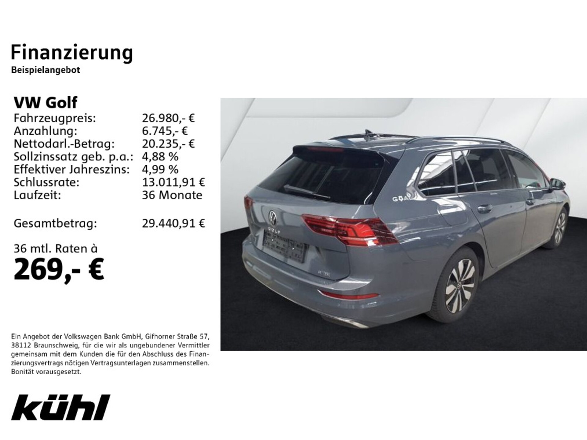 Volkswagen Golf Variant Goal