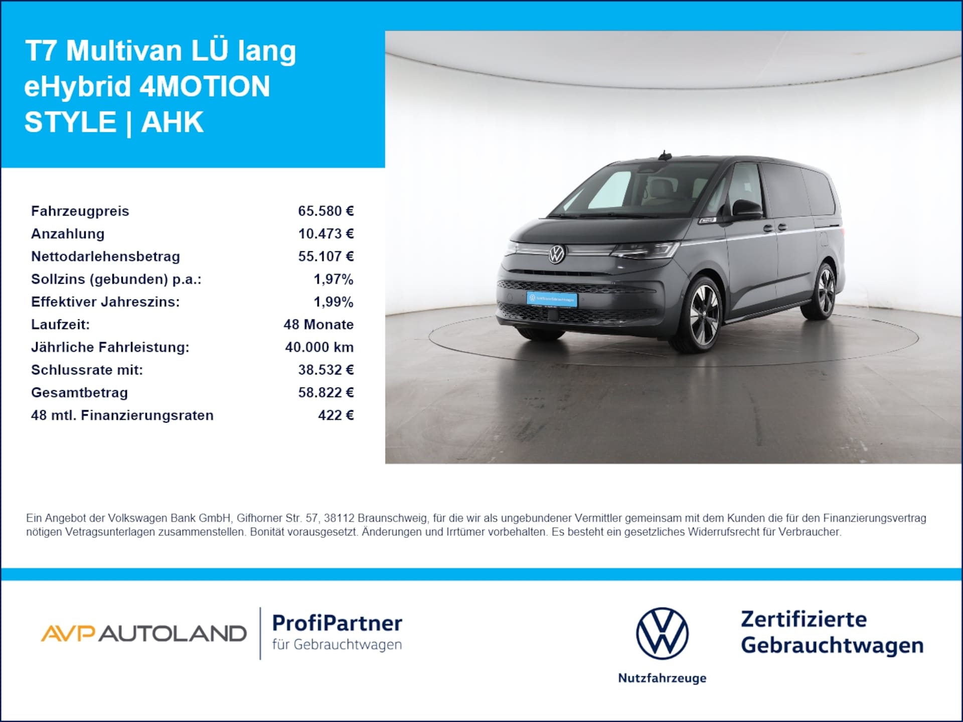 Volkswagen Multivan langversion