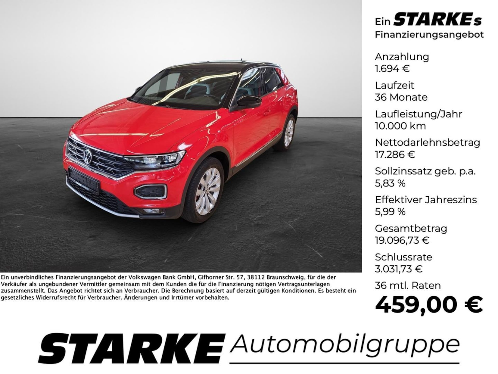 Volkswagen T-Roc Sport