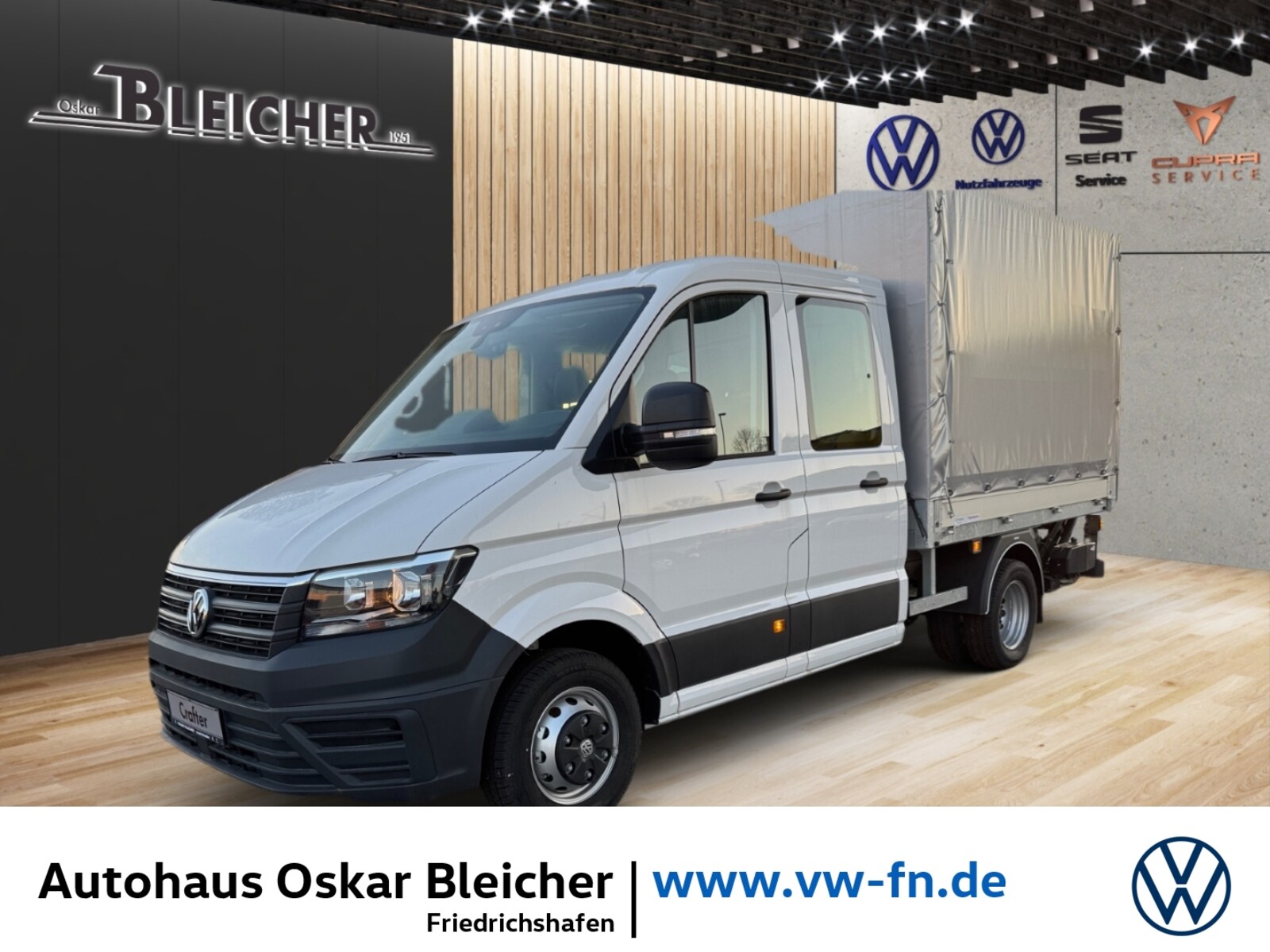 Volkswagen Crafter Doppelkabine mittlerer Radstand