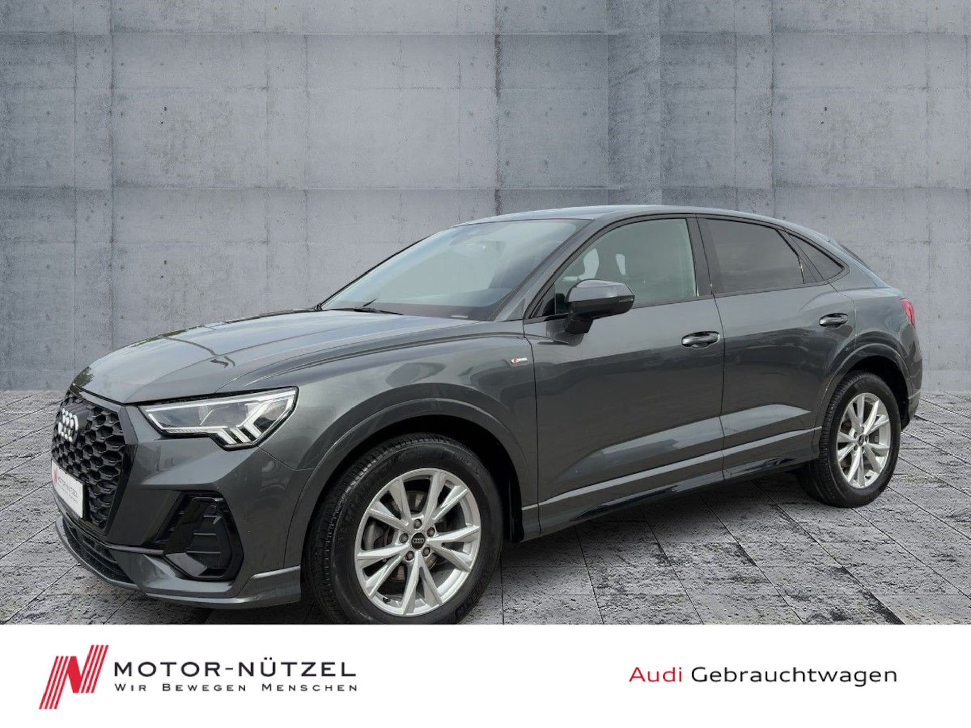Audi Q3 Sportback — Audi Q3 Sportback S line 35 TFSI 110 kW (150 PS) Schaltgetriebe Q3 Sportback 35 TFSI S-LINE LED+NAVI+RFK+AHK+S