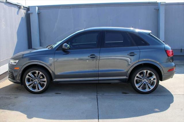 Used 2018 Audi Q3 Premium with VIN WA1BCCFS7JR017122 for sale in Sugar Land, TX