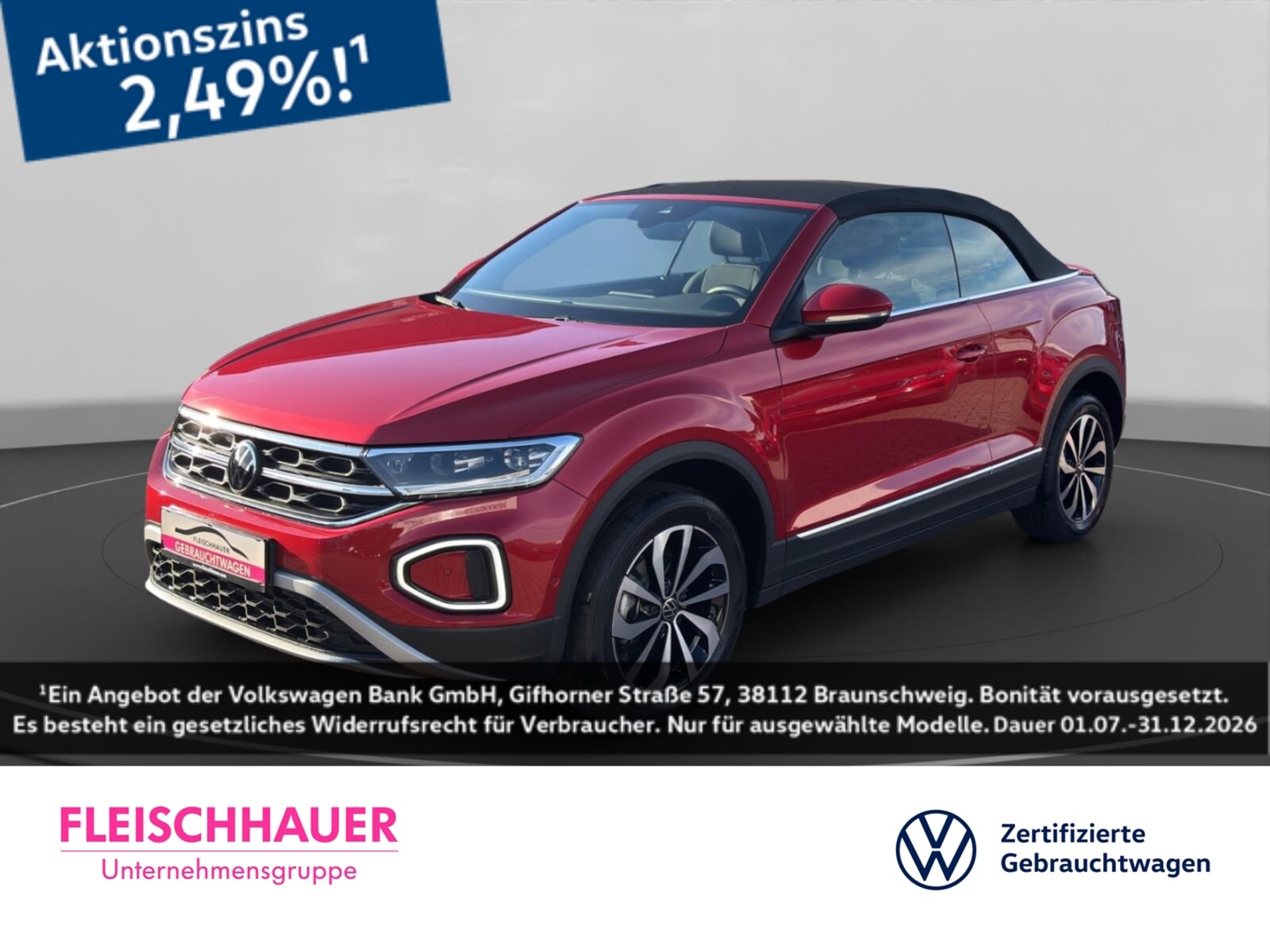 Volkswagen T-Roc Cabriolet