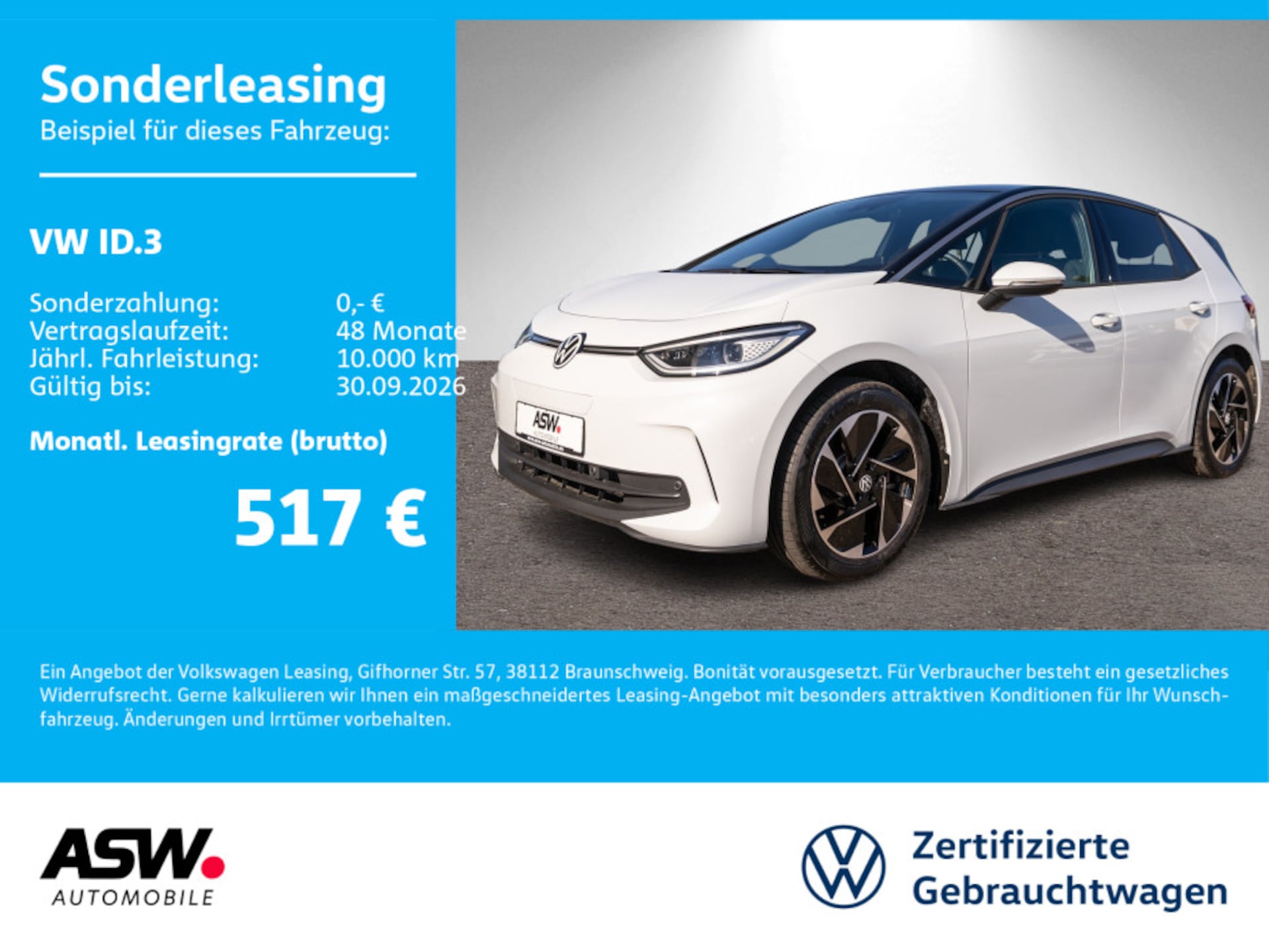 Volkswagen ID.3 Pro