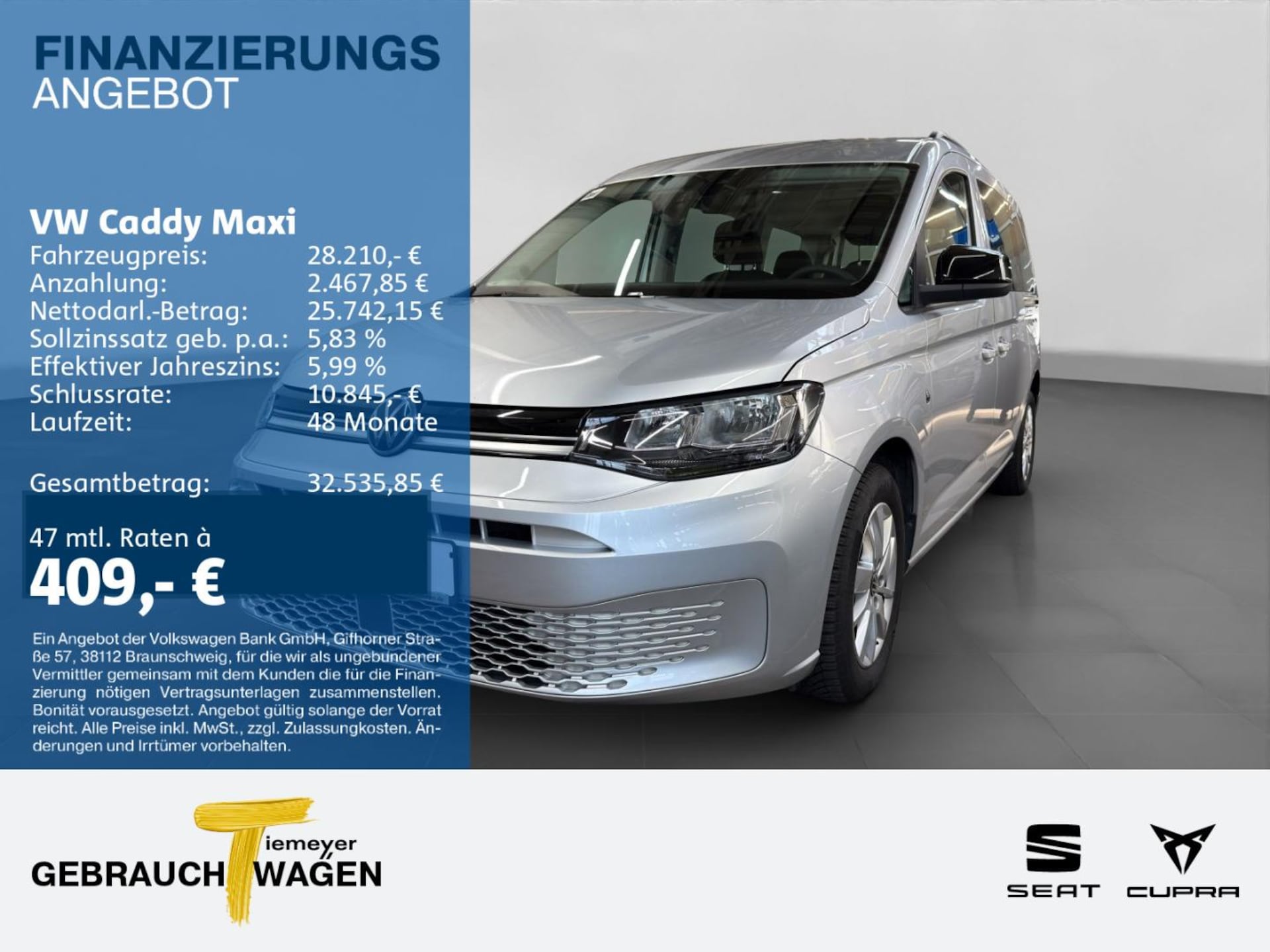 Volkswagen Caddy Maxi Life