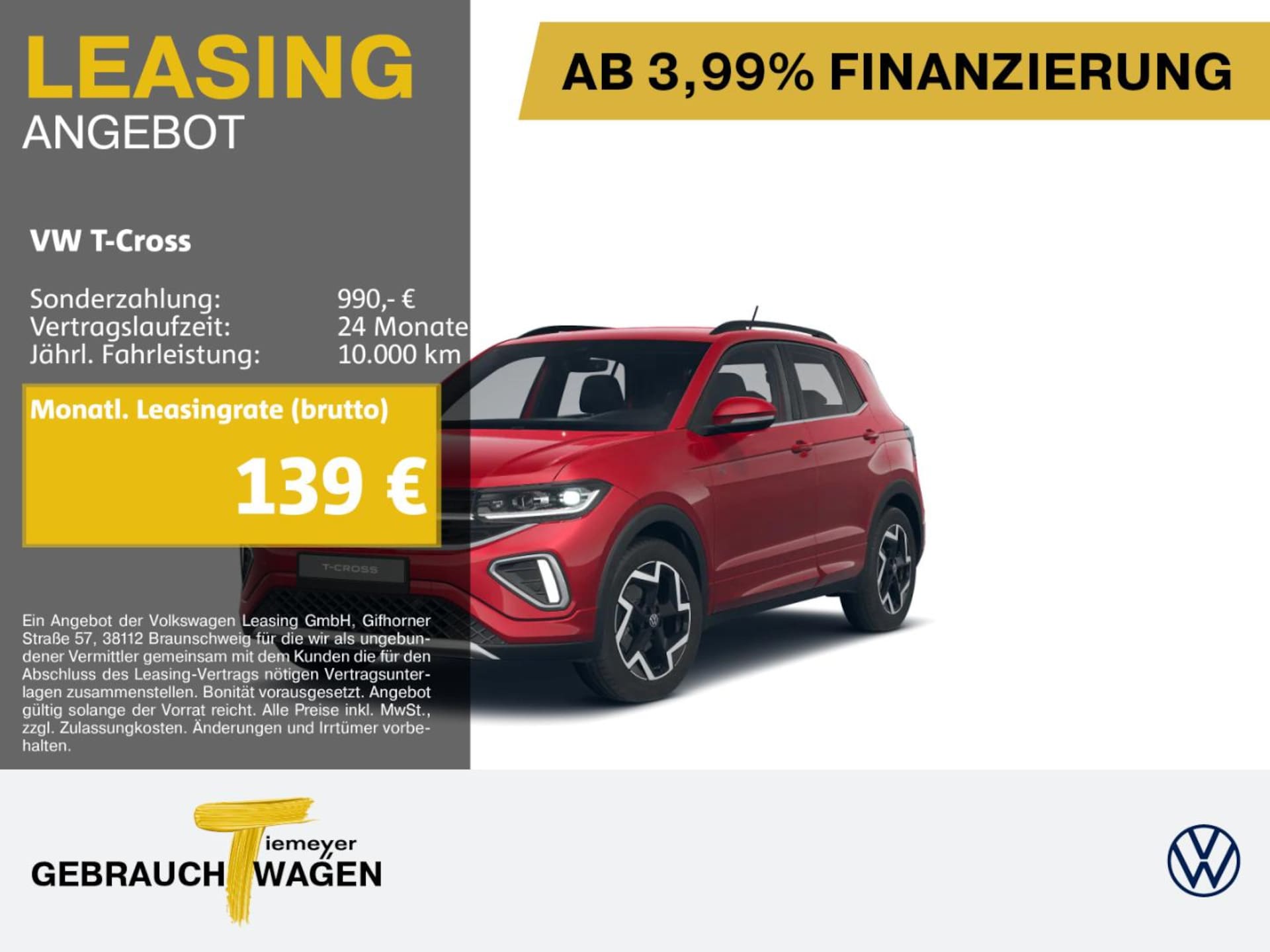 Volkswagen T-Cross R-Line