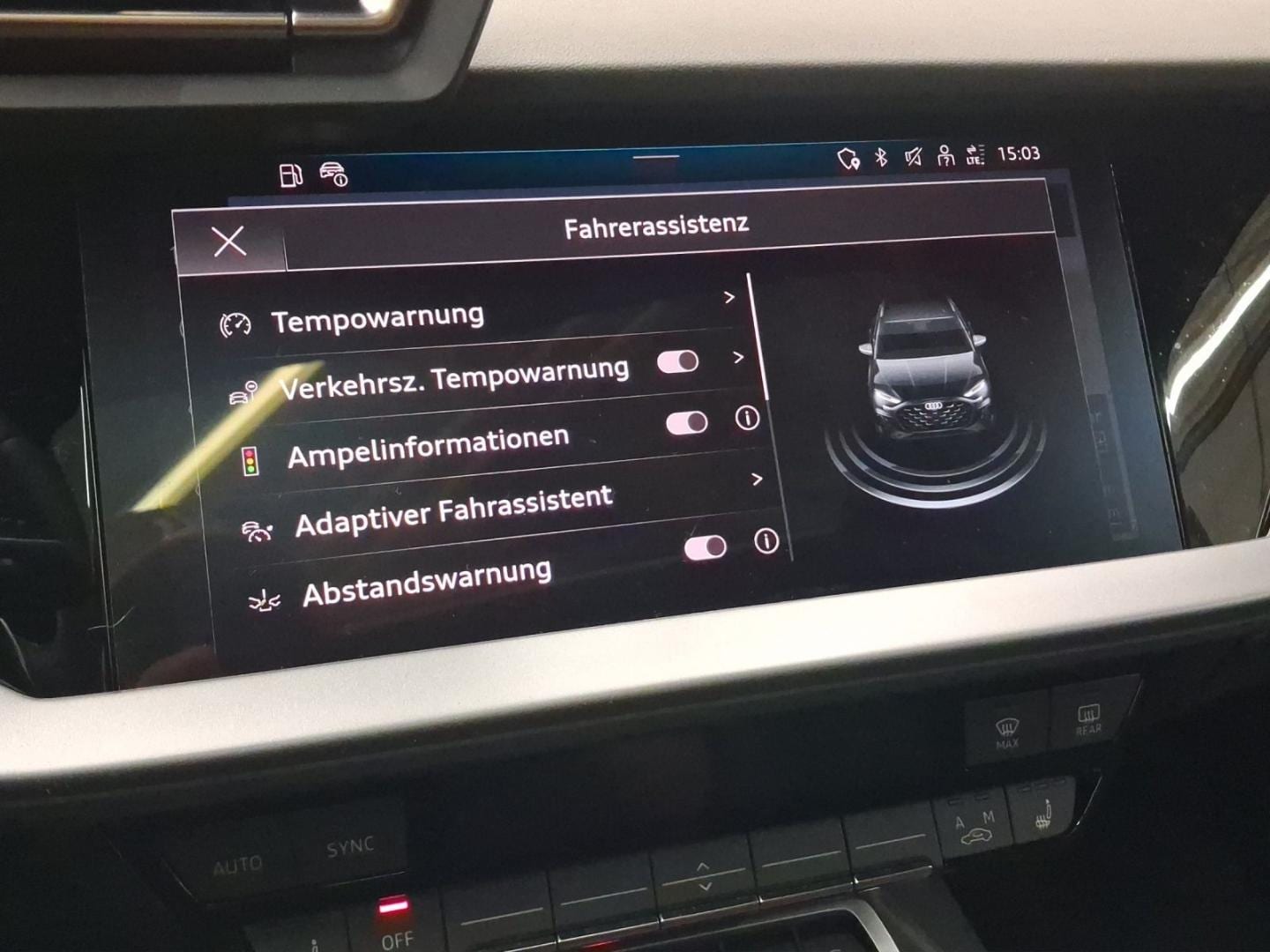 Bild über Audi A3 Sportback TFSI e TFSI e 200 kW S tronic - für weitere Informationen kontaktieren Sie den Audi Partner