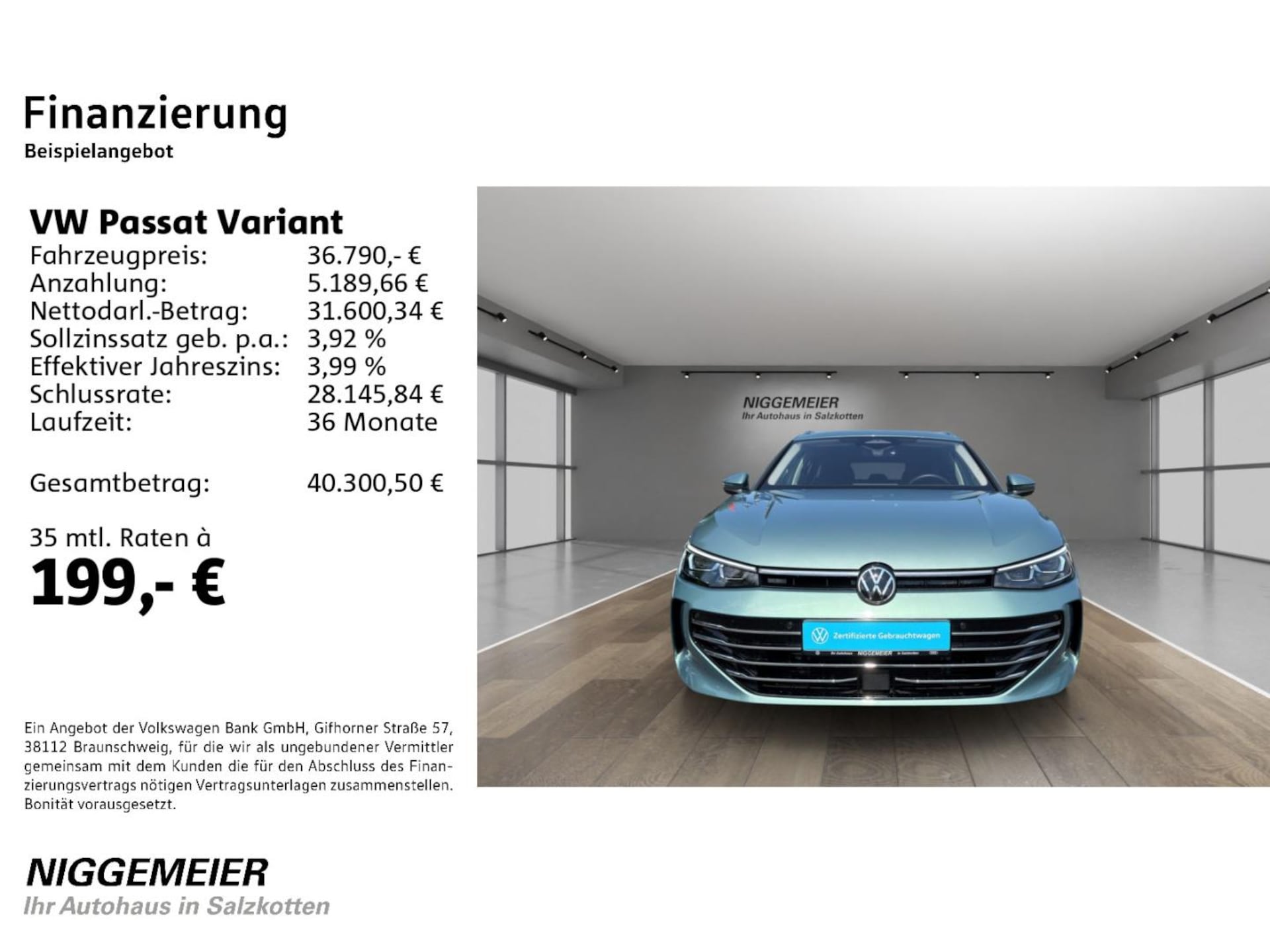Volkswagen Passat Elegance
