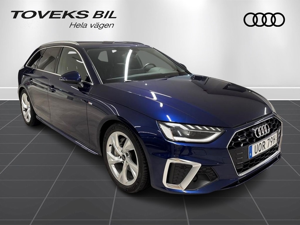 Bild som visar Audi A4 Avant A4 Avant 40 TFSI quattro S line 204 hk S tronic - för mer information kontakta din Audi Partner