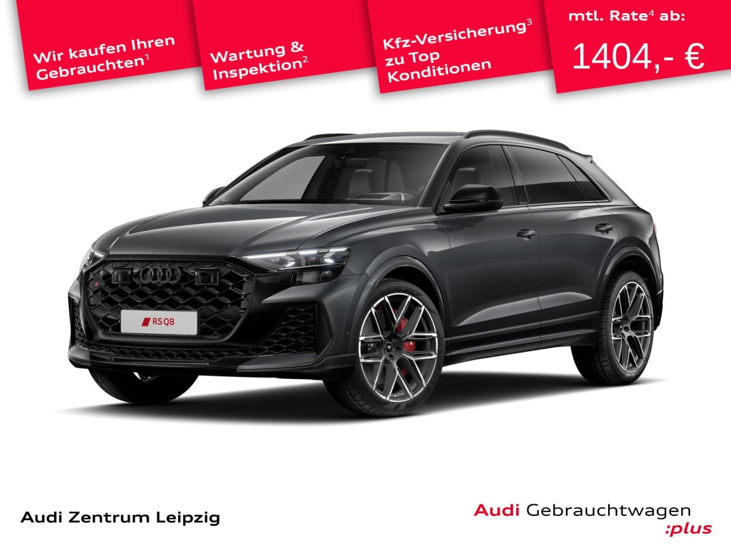 Bild über Audi RS Q8 SUV TFSI quattro 441 kW tiptronic - für weitere Informationen kontaktieren Sie den Audi Partner