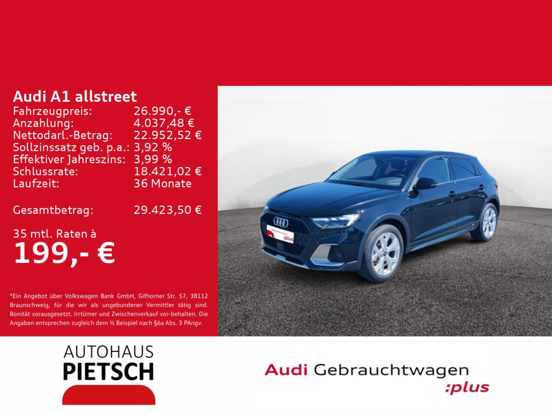 Audi A1 allstreet
