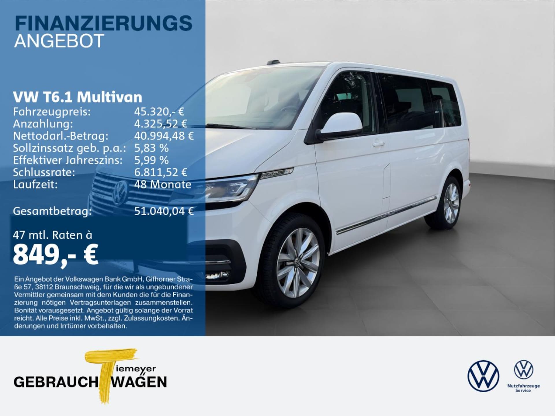 Volkswagen T6.1 Multivan Comfortline