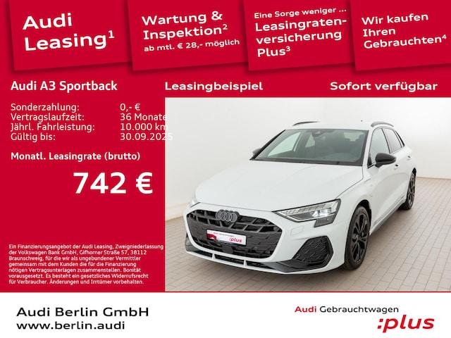 Image about Audi A3 Sportback TFSI e S line 45 TFSI e S tronic